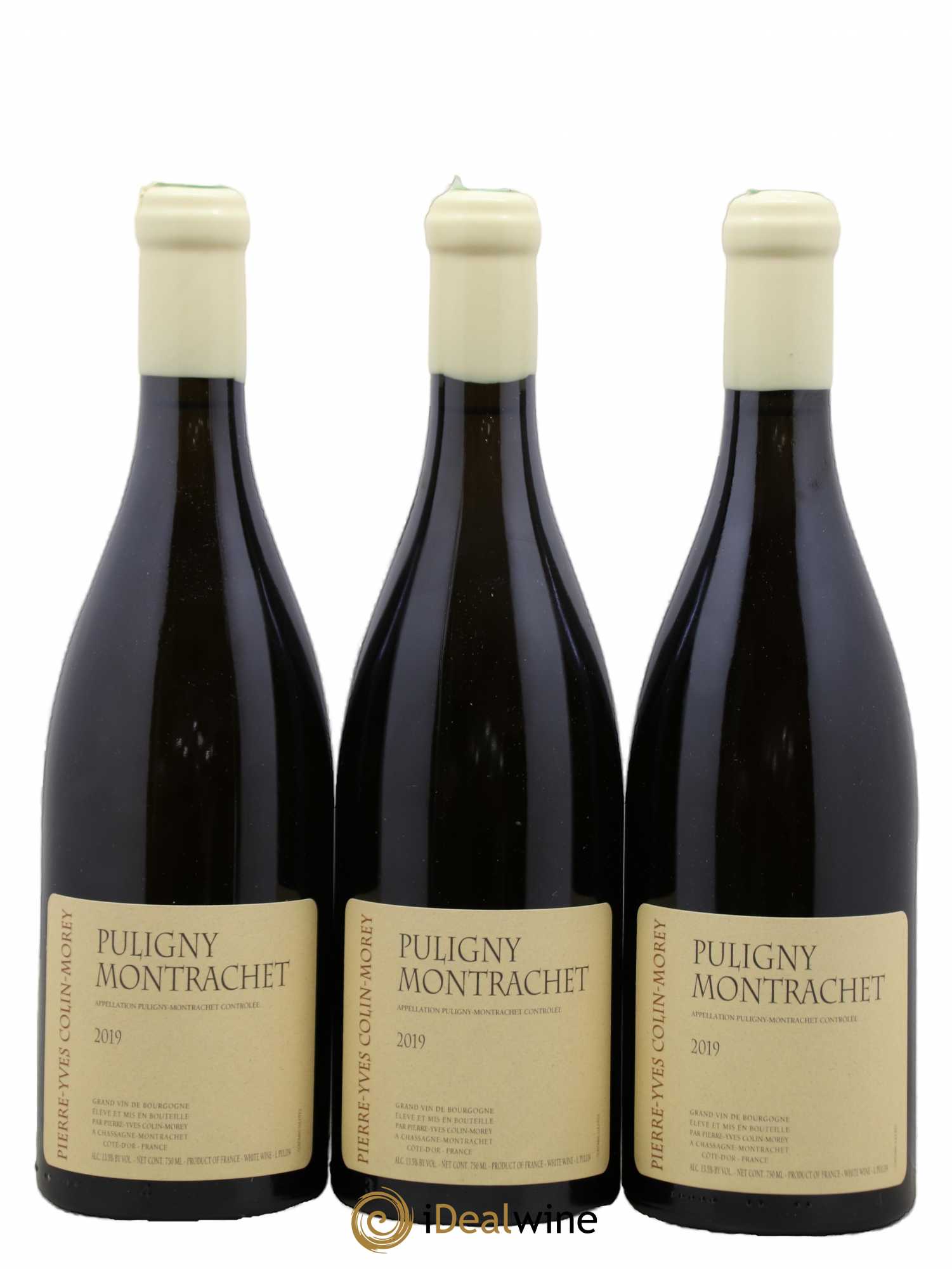 Puligny-Montrachet Pierre-Yves Colin Morey 2019 - Lot de 3 bouteilles - 0