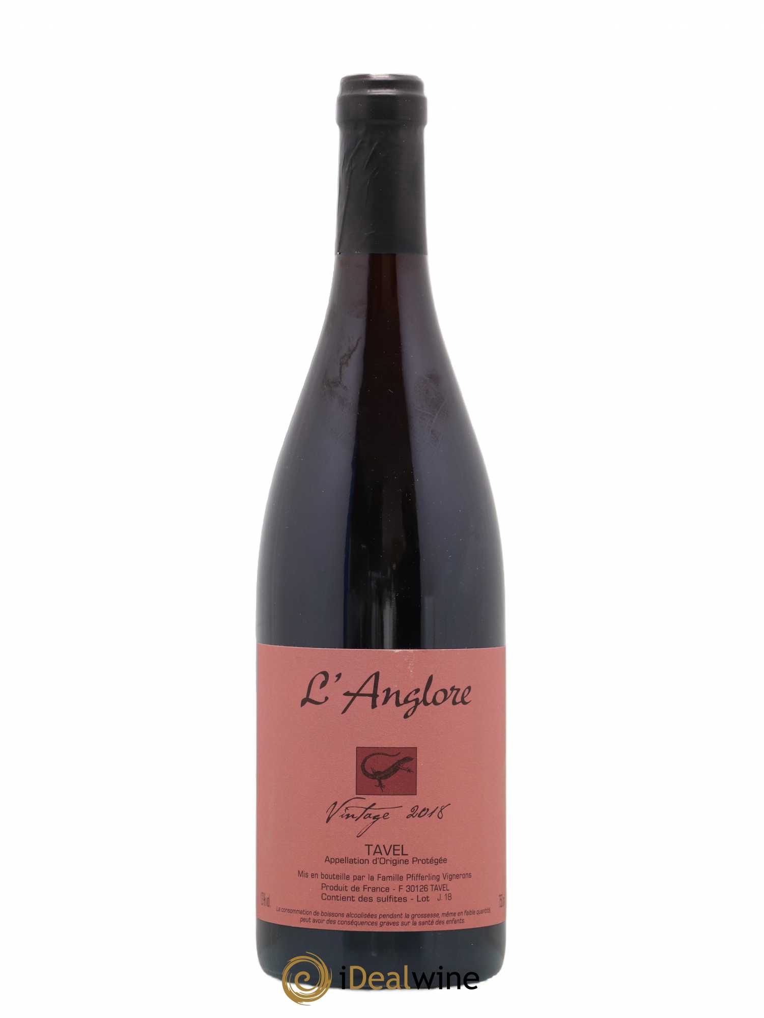 Tavel Vintage L'Anglore 2018 - Lot de 1 bouteille - 0