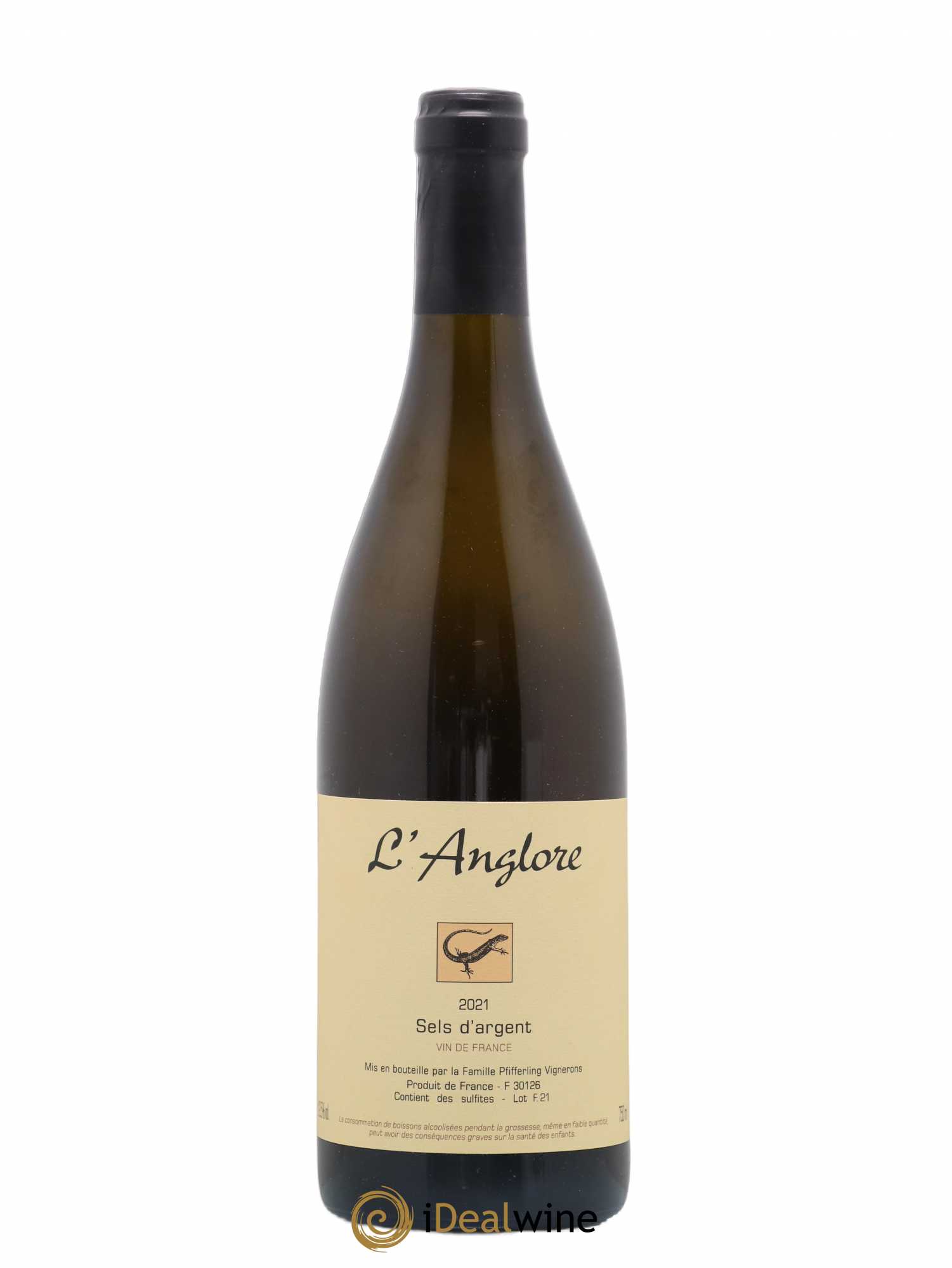 Vin de France Sels d'argent L'Anglore 2021 - Lot de 1 bouteille - 0