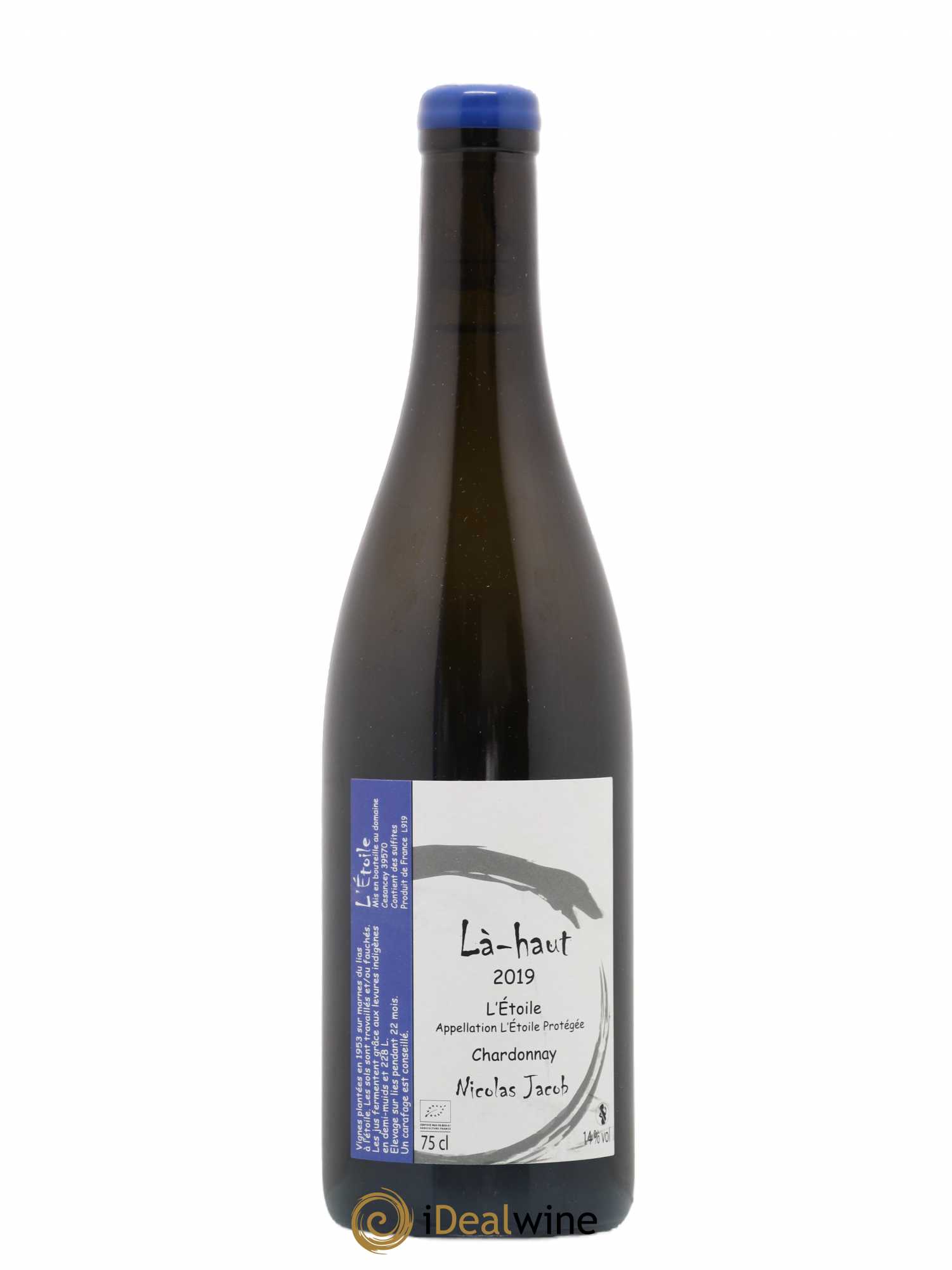 L'Etoile Là-Haut Chardonnay Ouillé Nicolas Jacob 2019 - Lot de 1 bouteille - 0