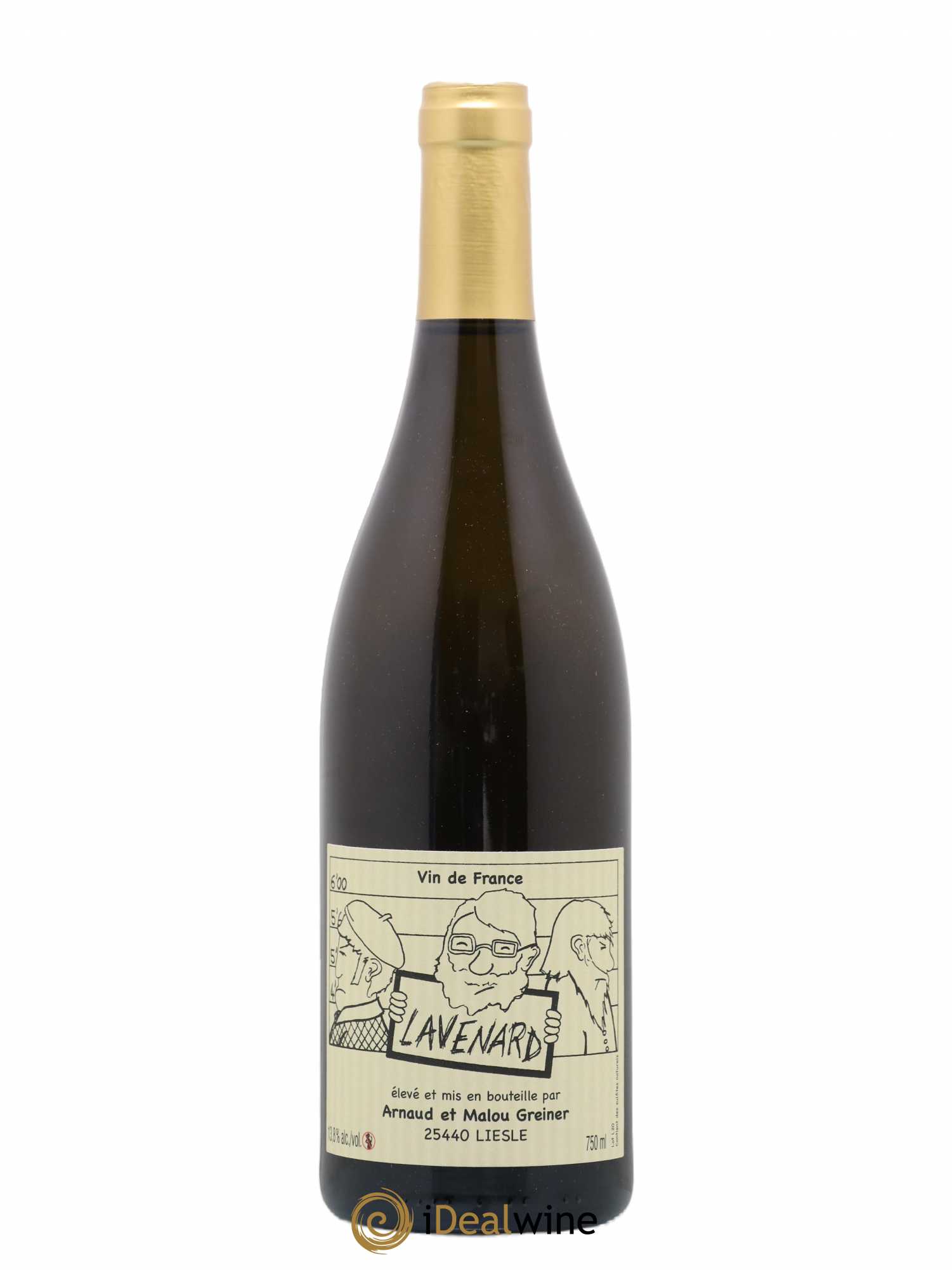 Vin de France Lavenard Arnaud & Malou Greiner 2020 - Lot de 1 bouteille - 0