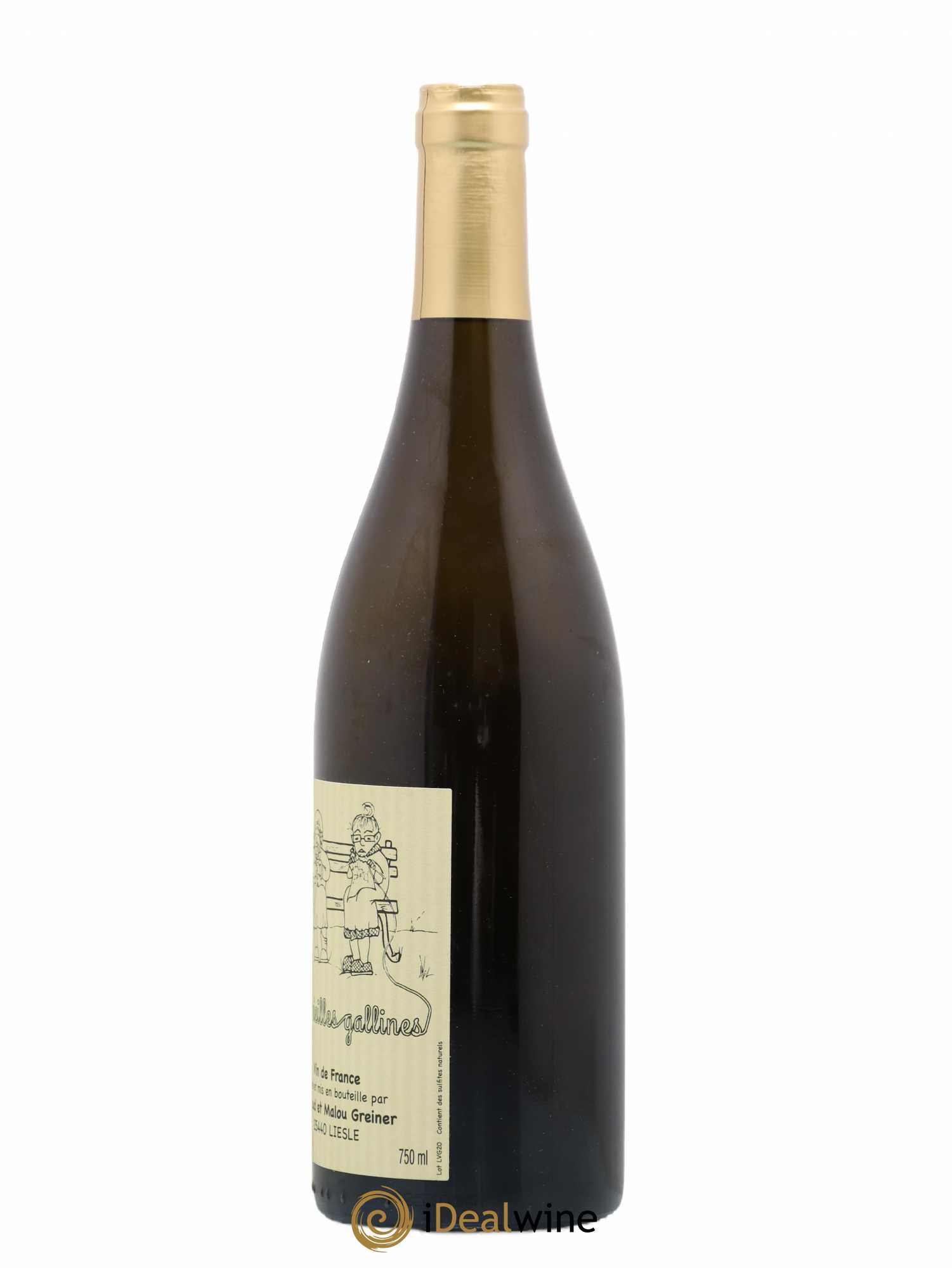 Vin de France Savagnin les Vieilles Gallines Arnaud & Malou Greiner 2020 - Lot de 1 bouteille - 1