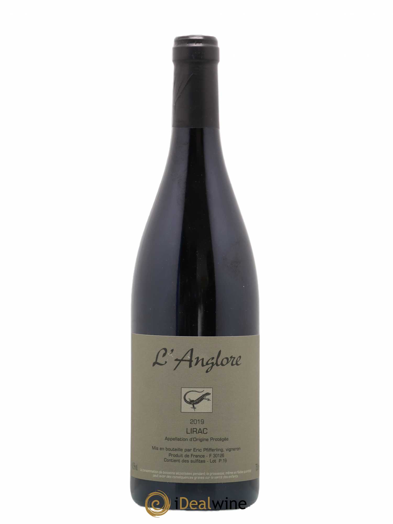 Lirac L'Anglore 2019 - Lot de 1 bouteille - 0