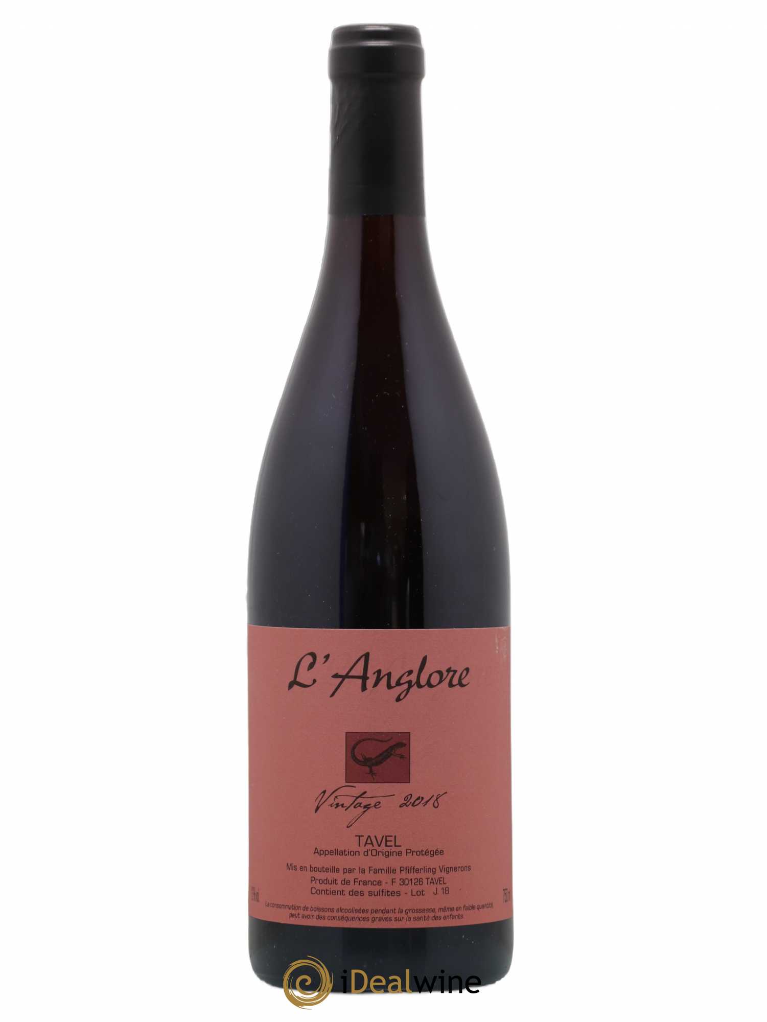 Tavel Vintage L'Anglore 2018 - Posten von 1 Flasche - 0