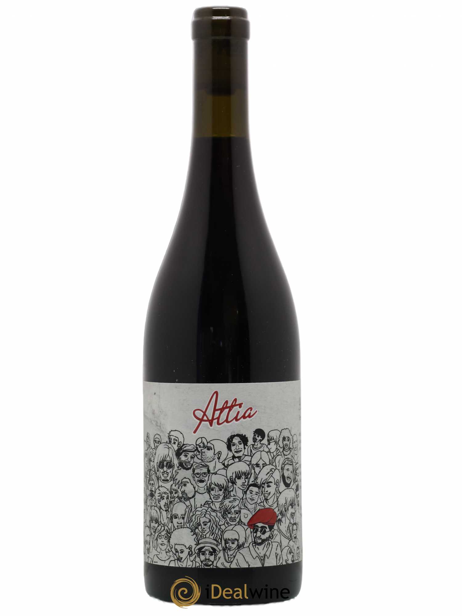 Italie Sicile Attia Rosso Davide Bentivegna (sans prix de réserve) 2020 - Posten von 1 Flasche - 0