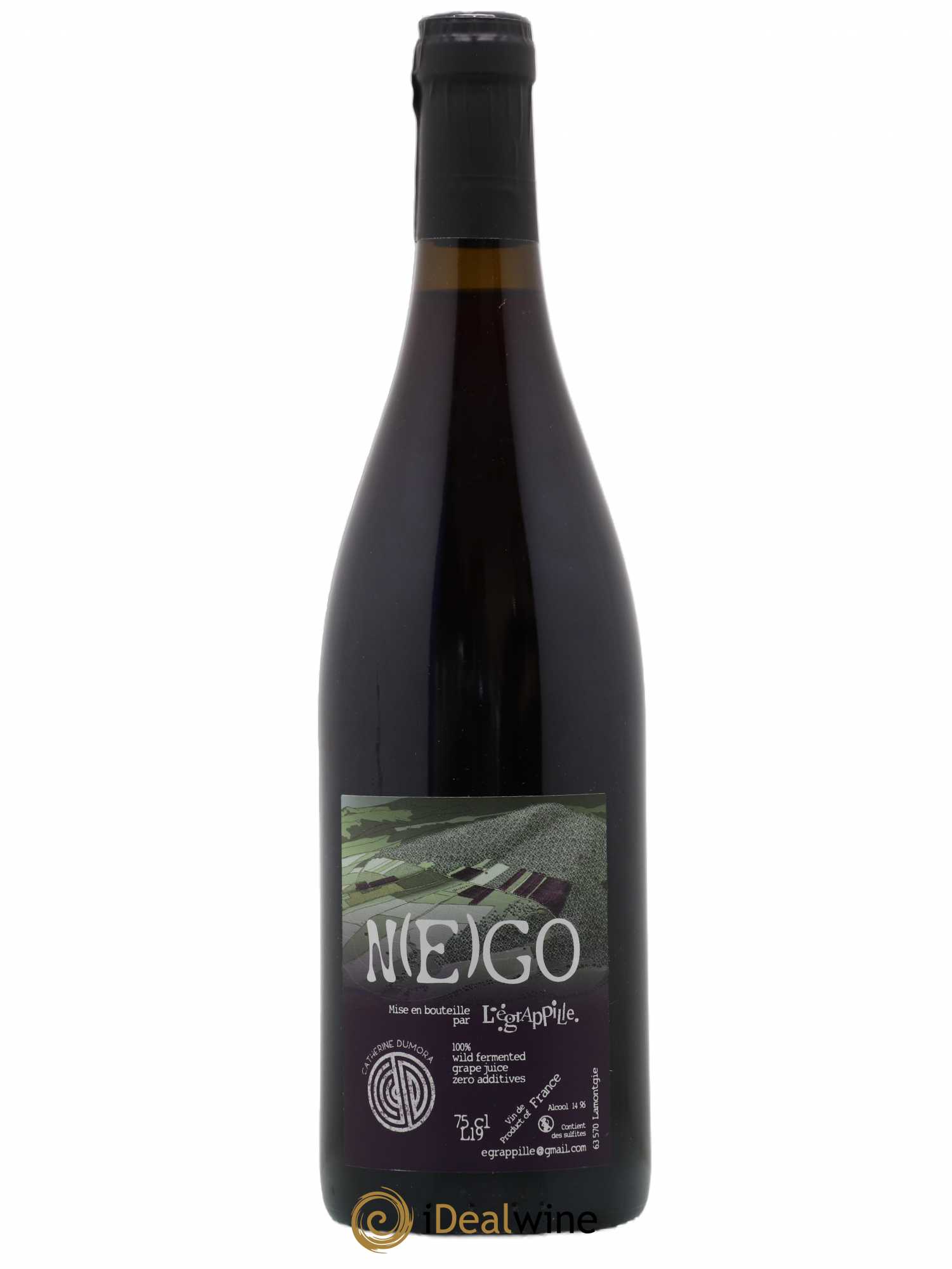 Vin de France N(e)go Domaine de L'Egrapille (sans prix de réserve) 2019 - Posten von 1 Flasche - 0