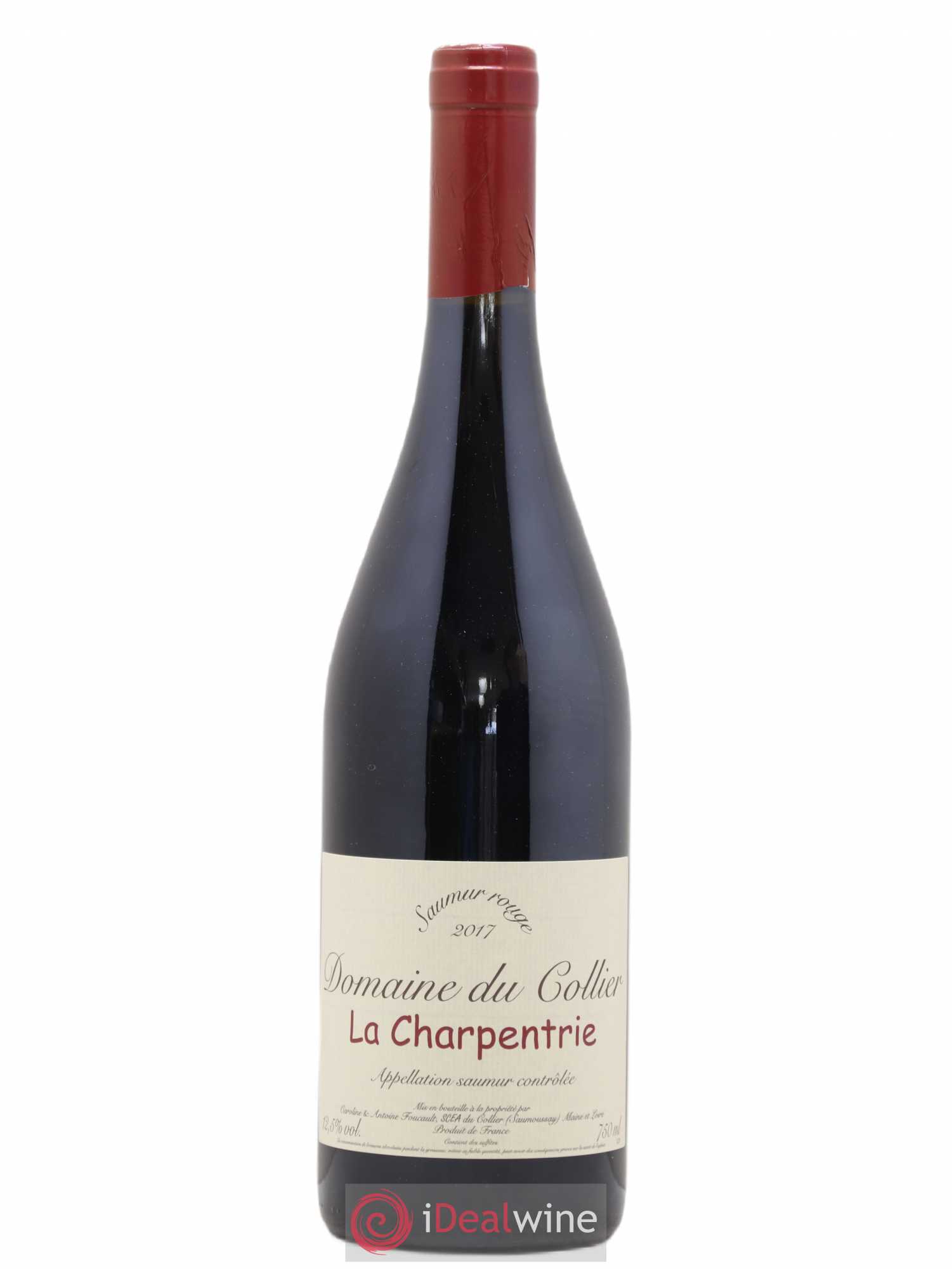 Saumur La Charpentrie Domaine du Collier 2017 - Lot de 1 bouteille - 0