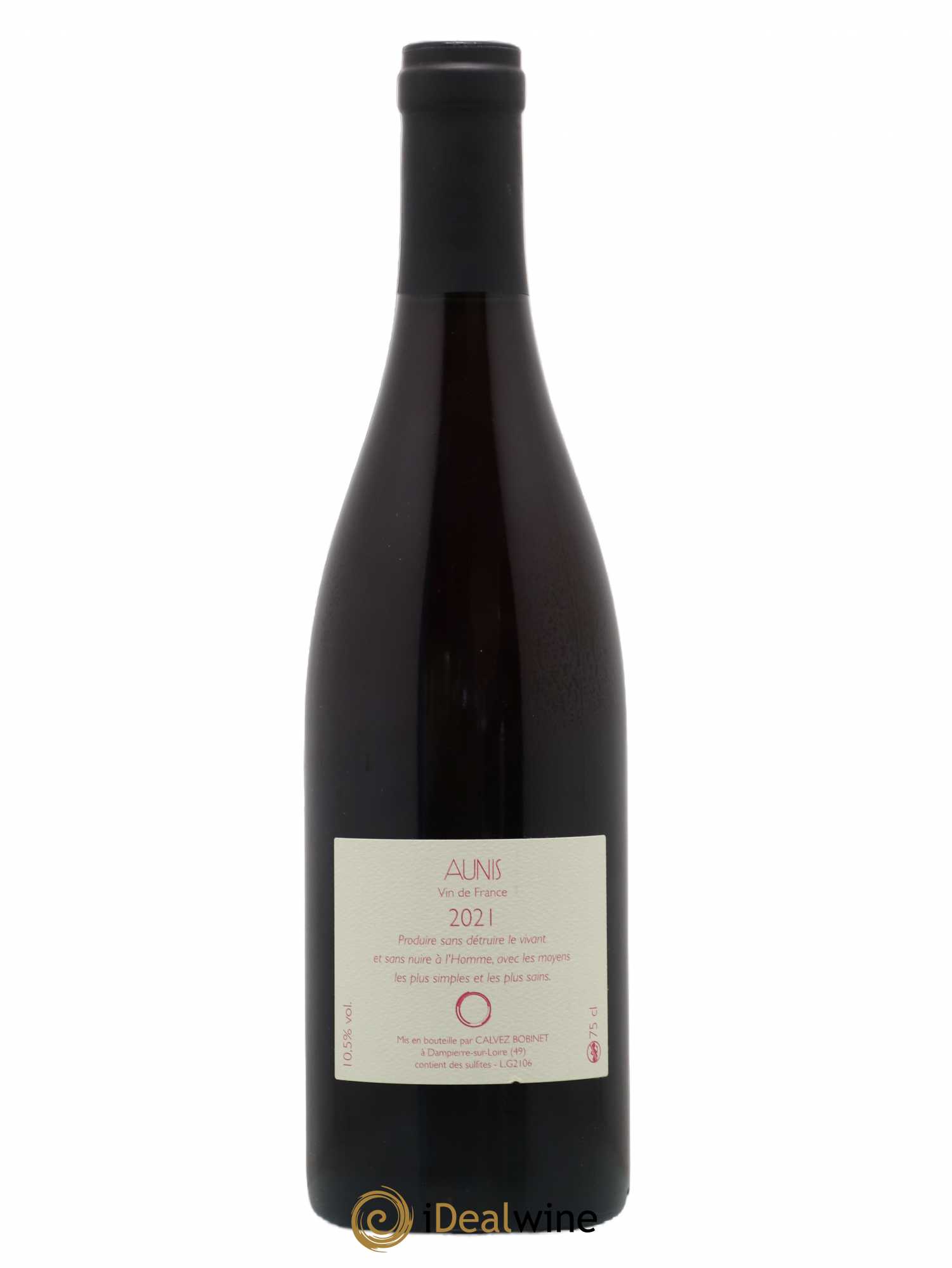 Vin de France Aunis Bobinet (sans prix de réserve) 2021 - Posten von 1 Flasche - 1