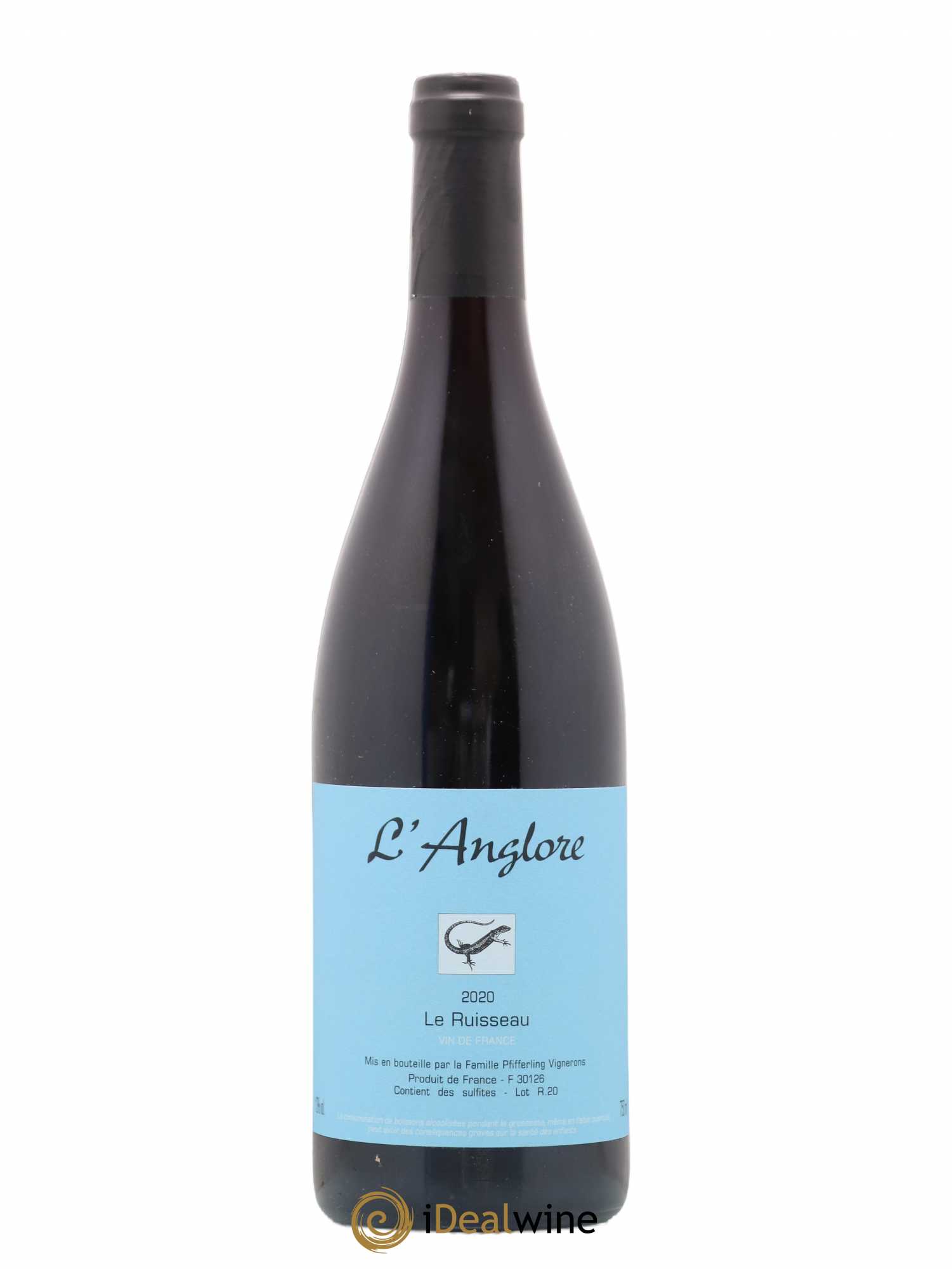 Vin de France Le Ruisseau L'Anglore 2020 - Lot de 1 bouteille - 0