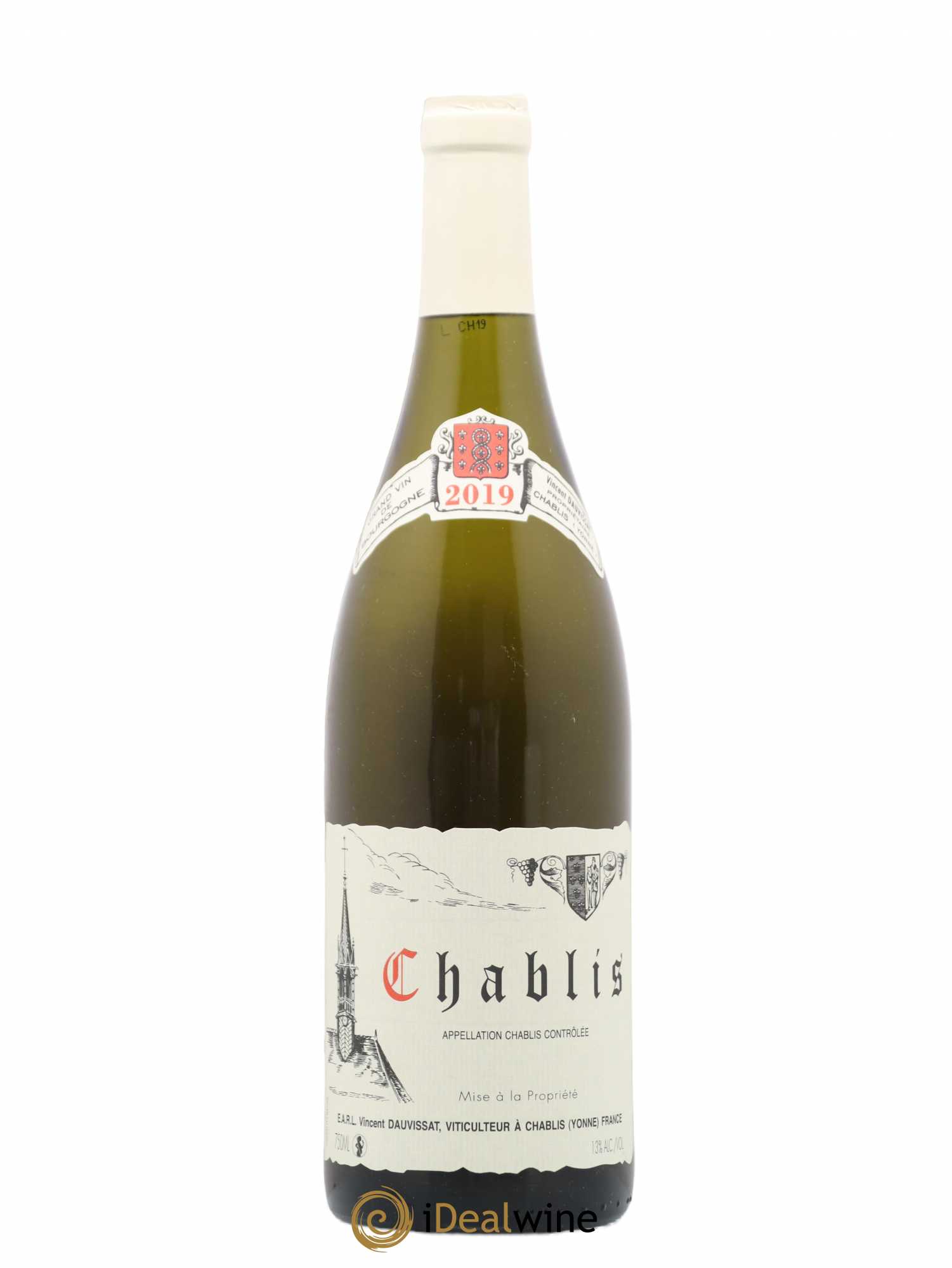 Chablis Vincent Dauvissat (Domaine) 2019 - Lot de 1 bouteille - 0