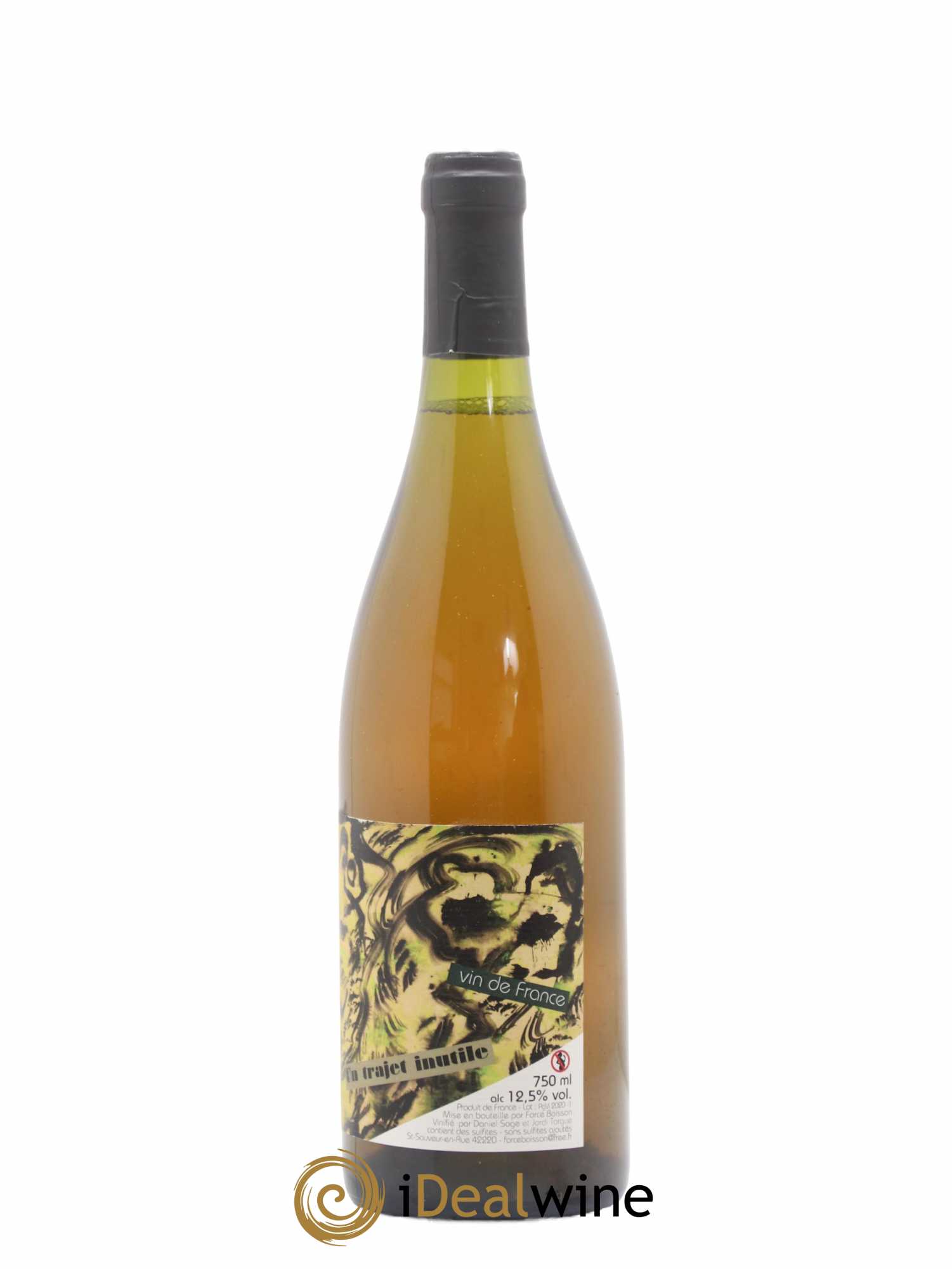 Vin de France Trajet inutile Daniel Sage 2019 - Lot de 1 bouteille - 1