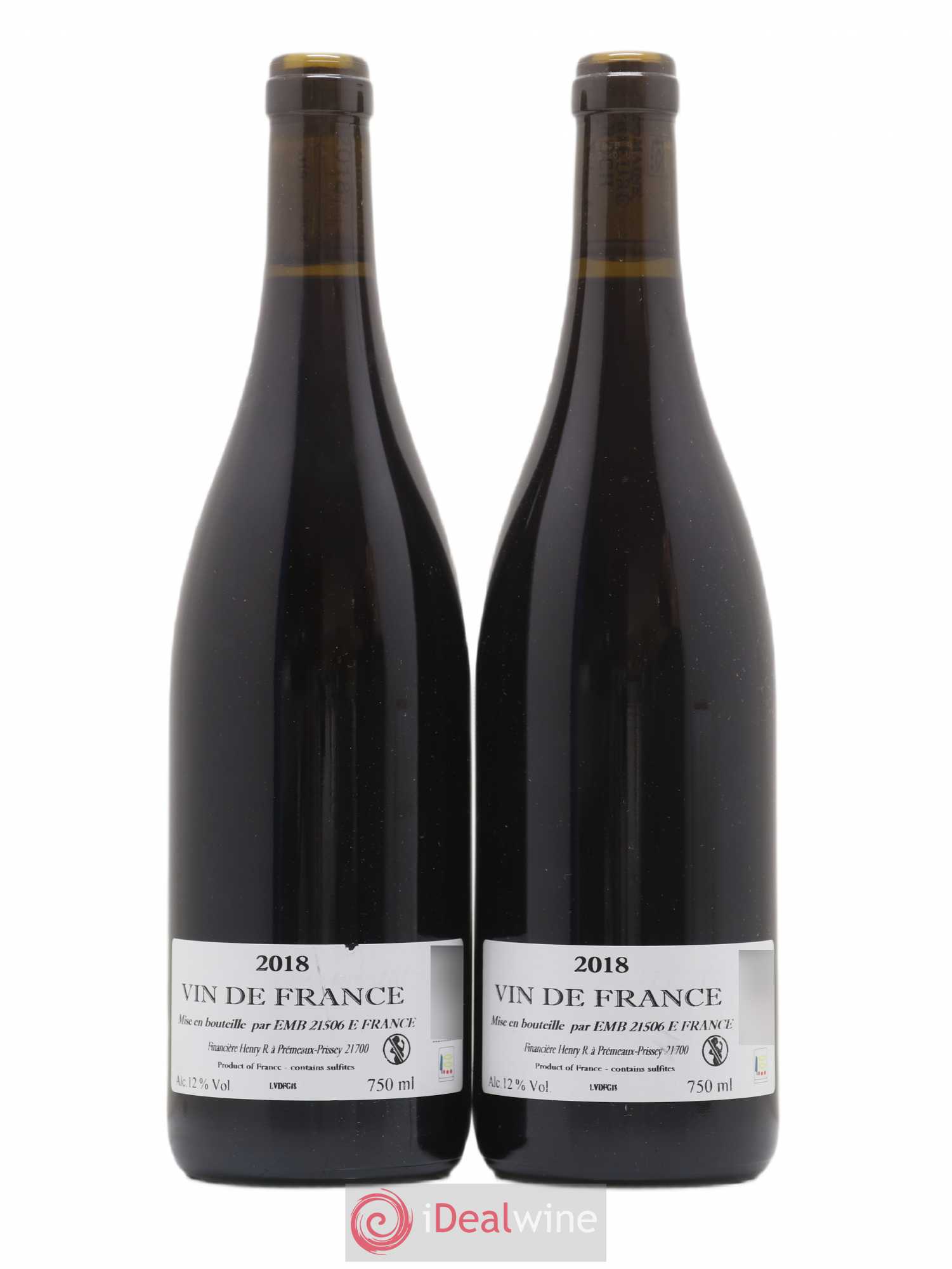 Vin de France Gamay Prieuré Roch 2018 - Lot de 2 bouteilles - 1