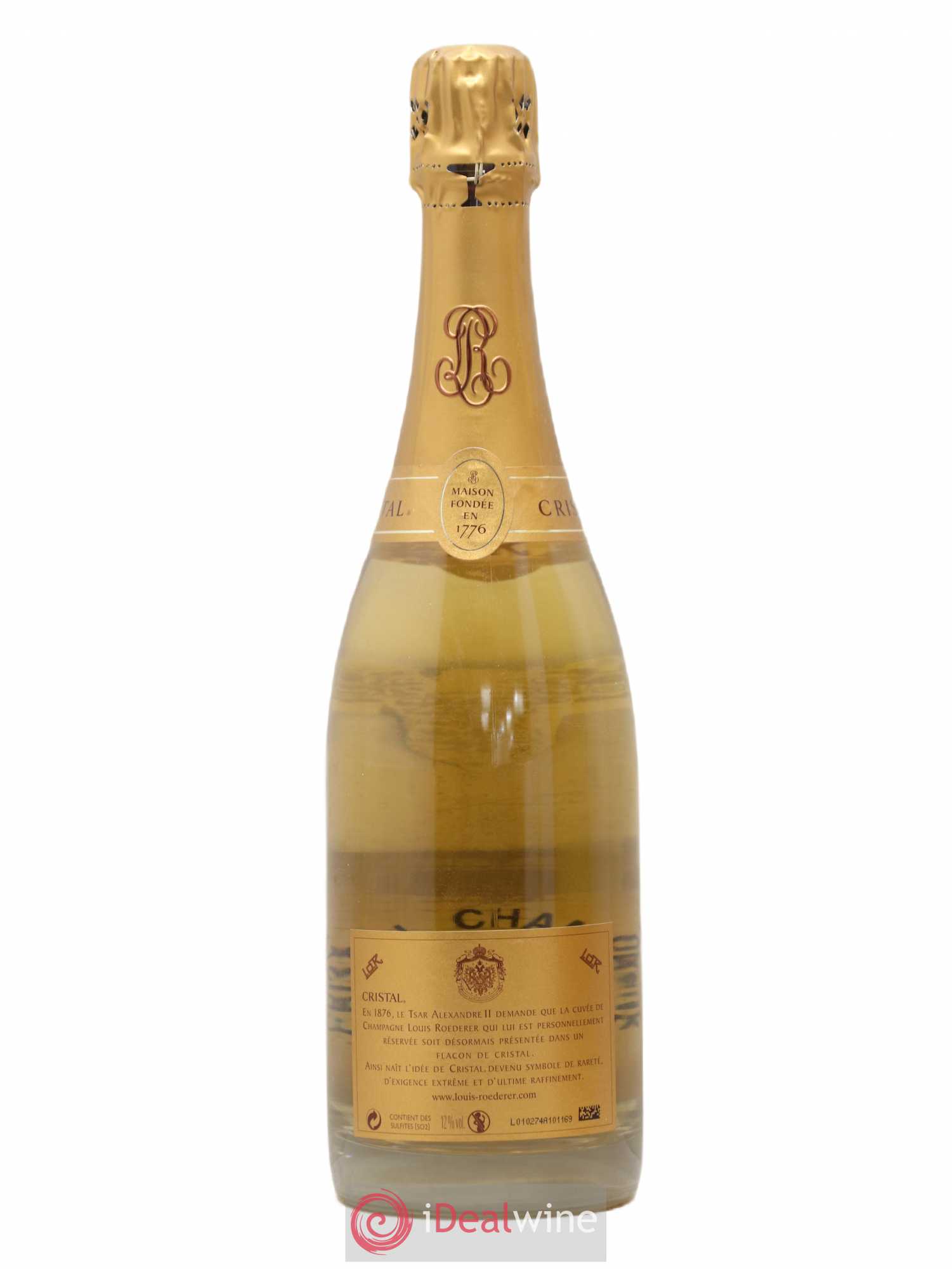 Cristal Louis Roederer 2006 - Lot de 1 bouteille - 2