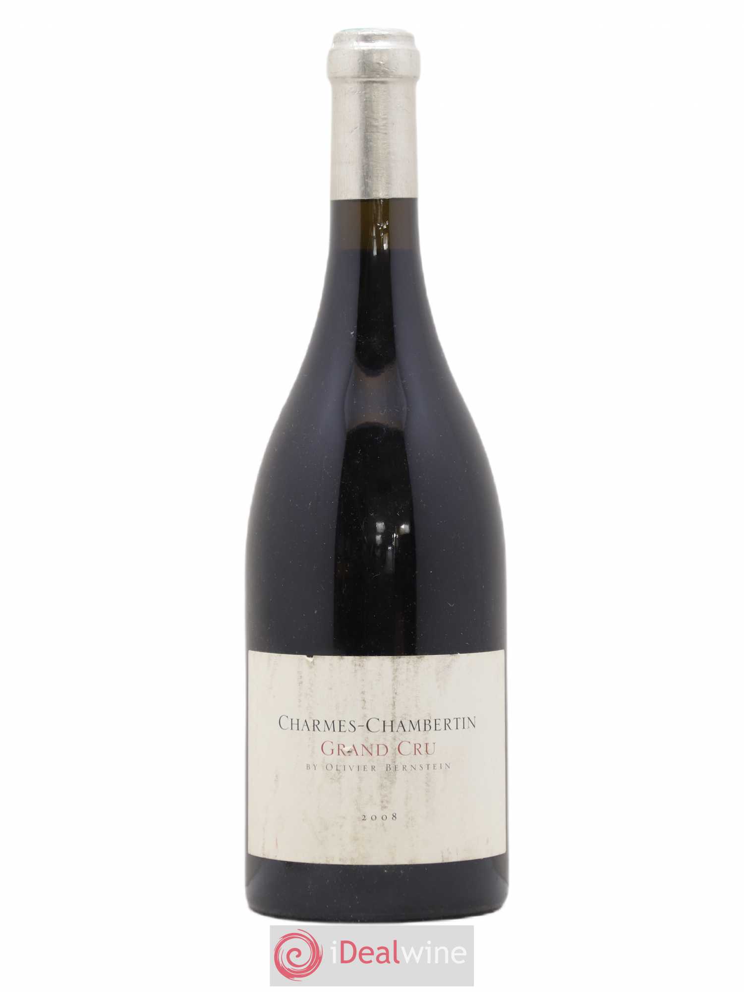 Charmes-Chambertin Grand Cru Olivier Bernstein 2008 - Lot de 1 bouteille - 0