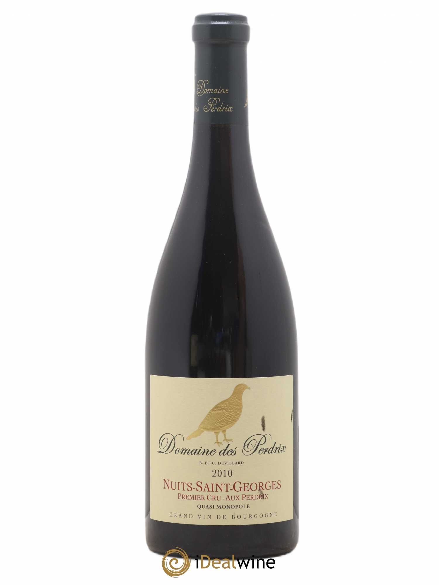 Nuits-Saint-Georges 1er Cru Aux Perdrix Perdrix (Domaine des) 2010 - Lot de 1 bouteille - 0