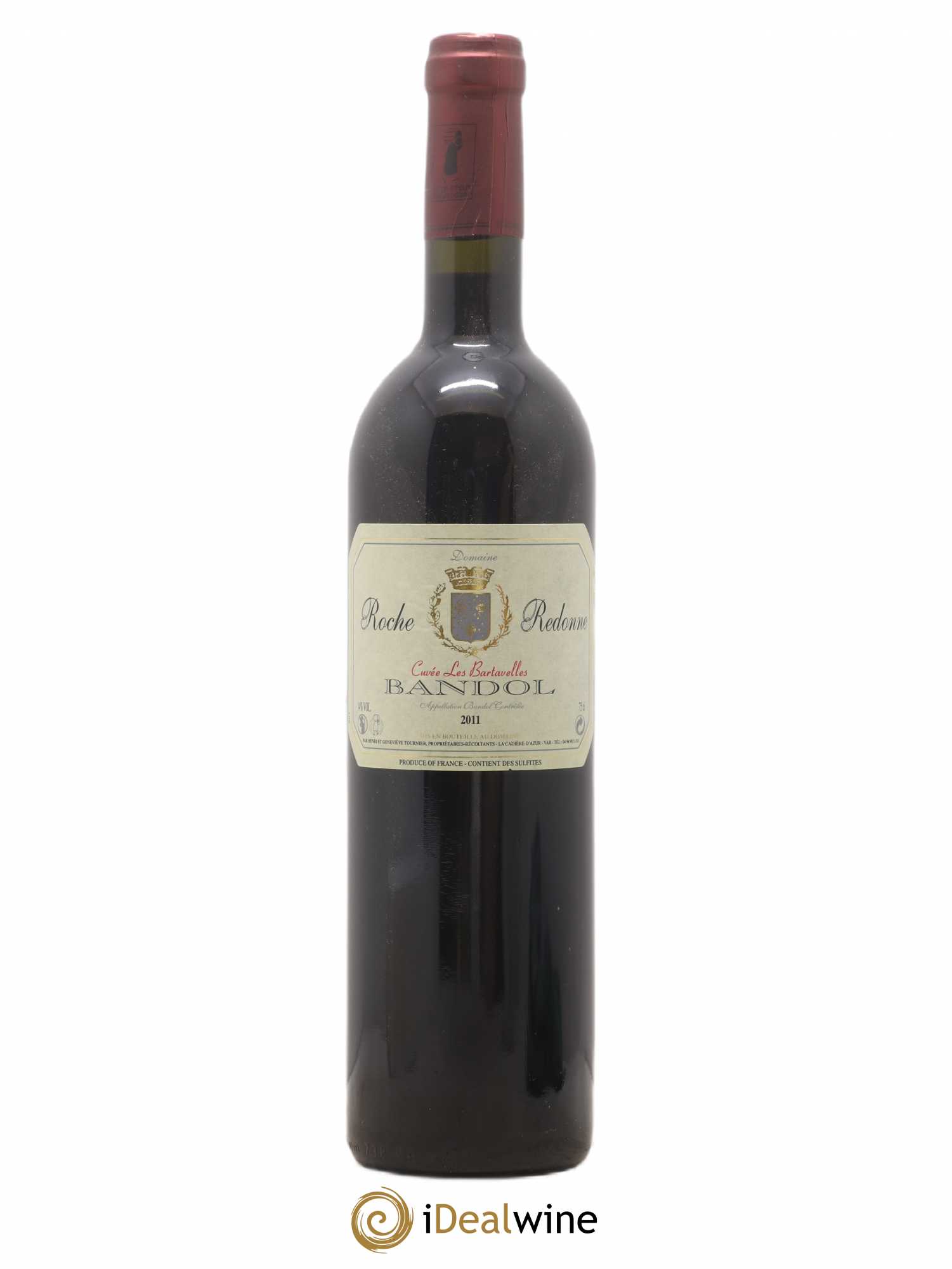Bandol Roche Redonne Cuvée des Bartavelles 2011 - Posten von 1 Flasche - 0