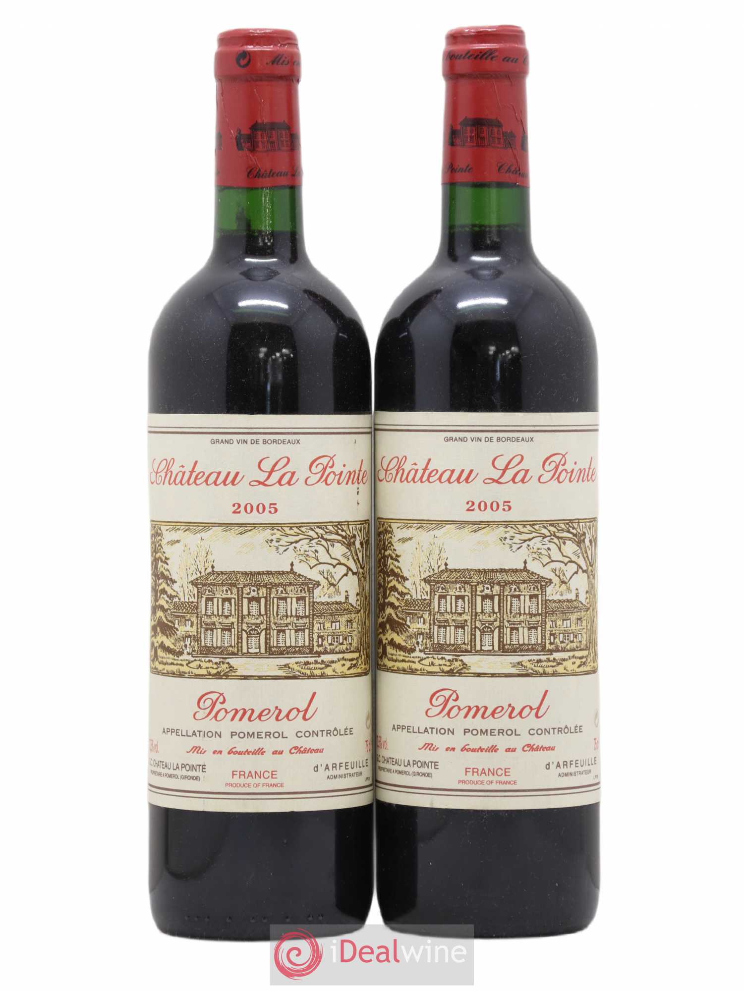Château la Pointe 2005 - Lot de 2 bouteilles - 0