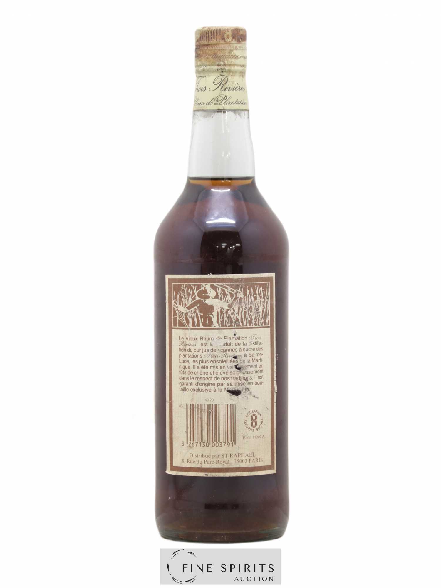 Trois Rivières 1979 Of. Label Rouge - Lot de 1 bouteille - 1