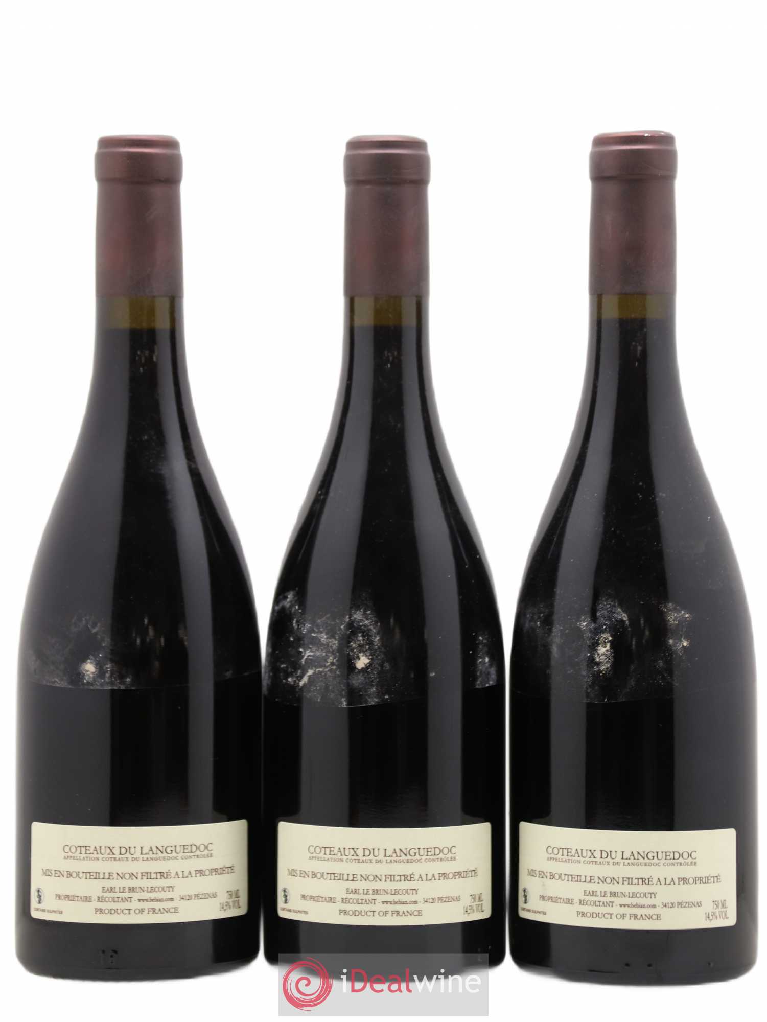 Languedoc Prieuré St-Jean de Bébian 2005 - Lot de 3 bouteilles - 1