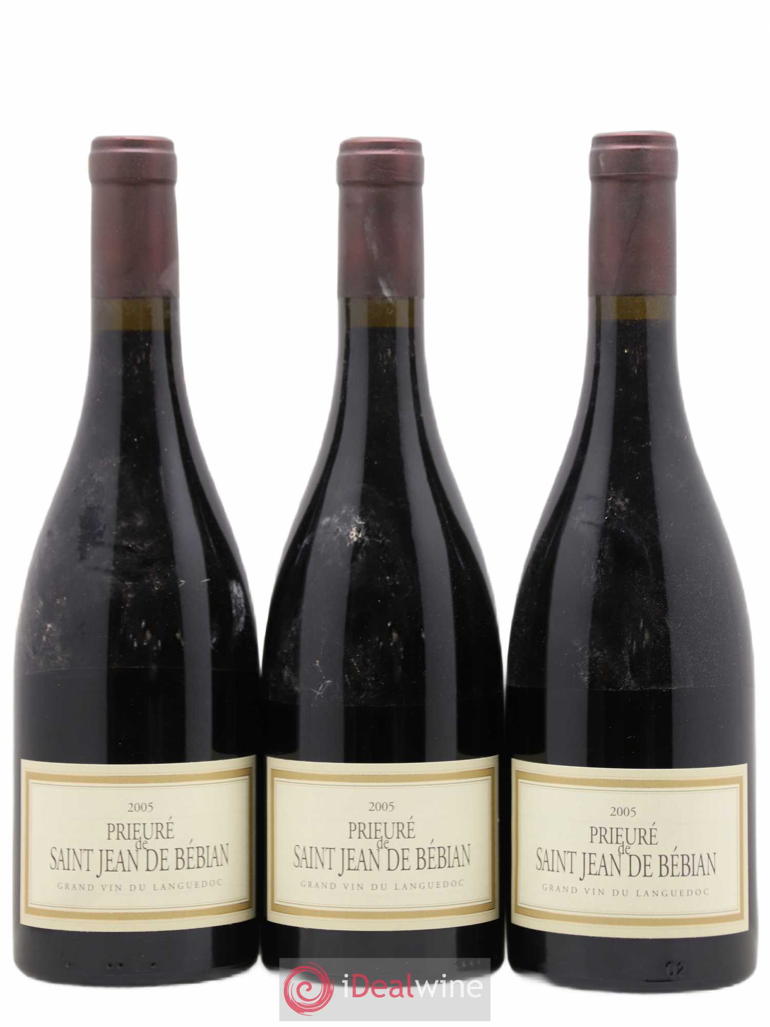 Languedoc Prieuré St-Jean de Bébian 2005 - Lot de 3 bouteilles - 0