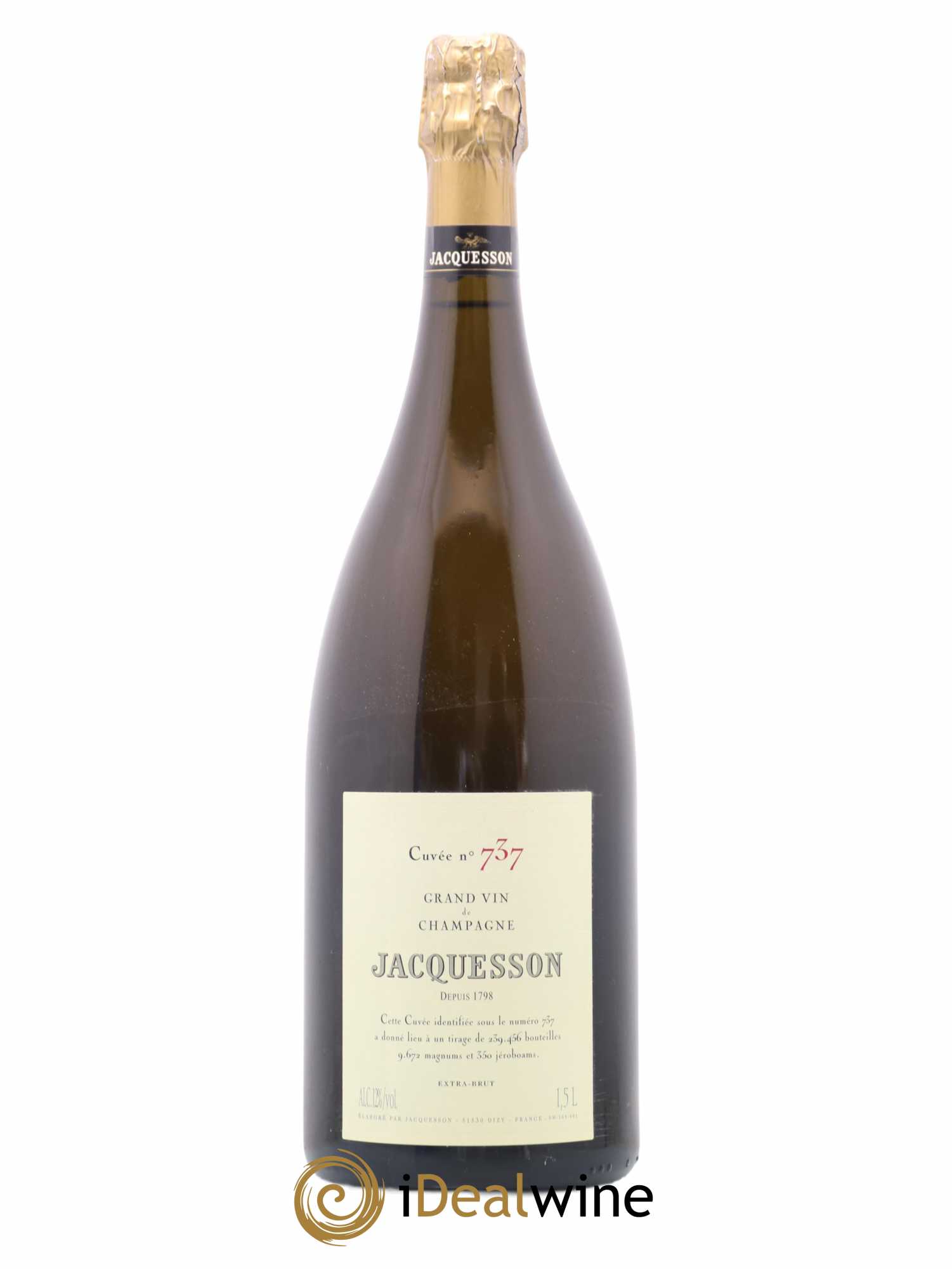 Cuvée 737 Jacquesson - Lot de 1 magnum - 0