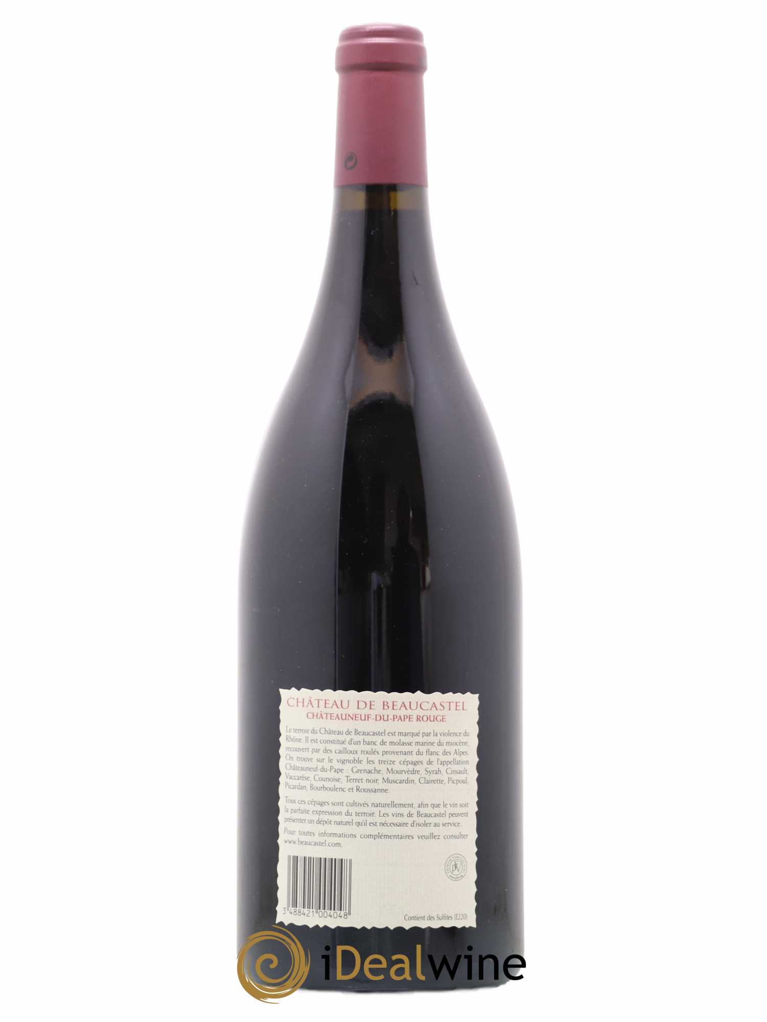 Châteauneuf-du-Pape Château de Beaucastel Famille Perrin 2004 - Lot de 1 magnum - 1