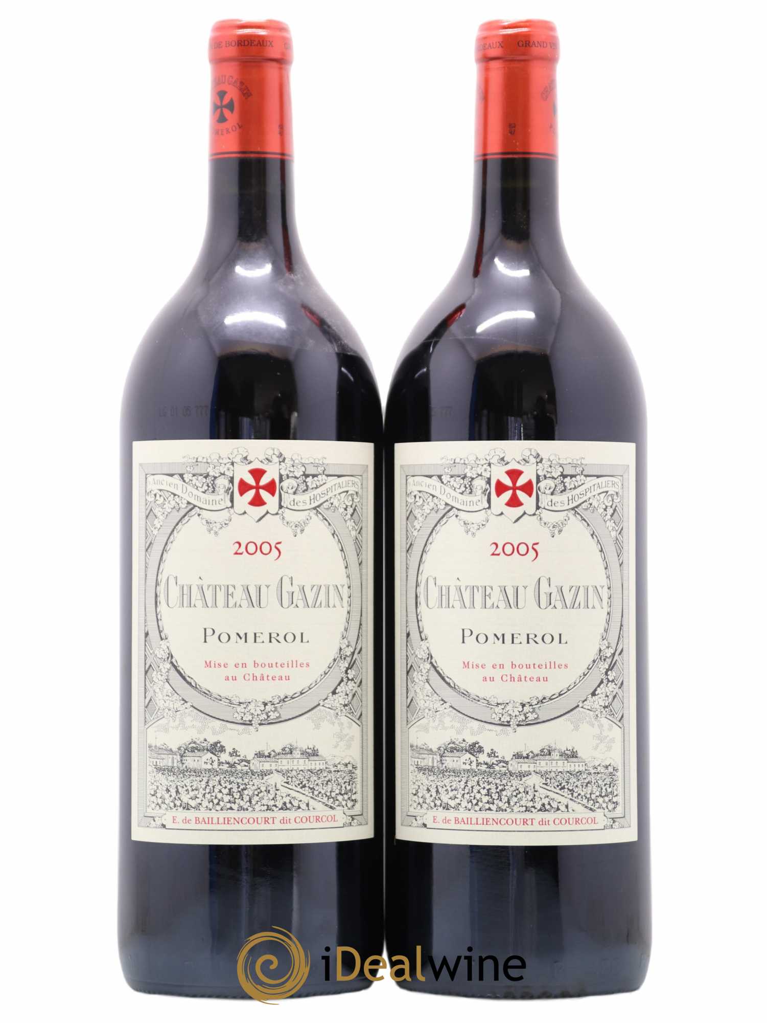 Château Gazin 2005 - Lot de 2 magnums - 0
