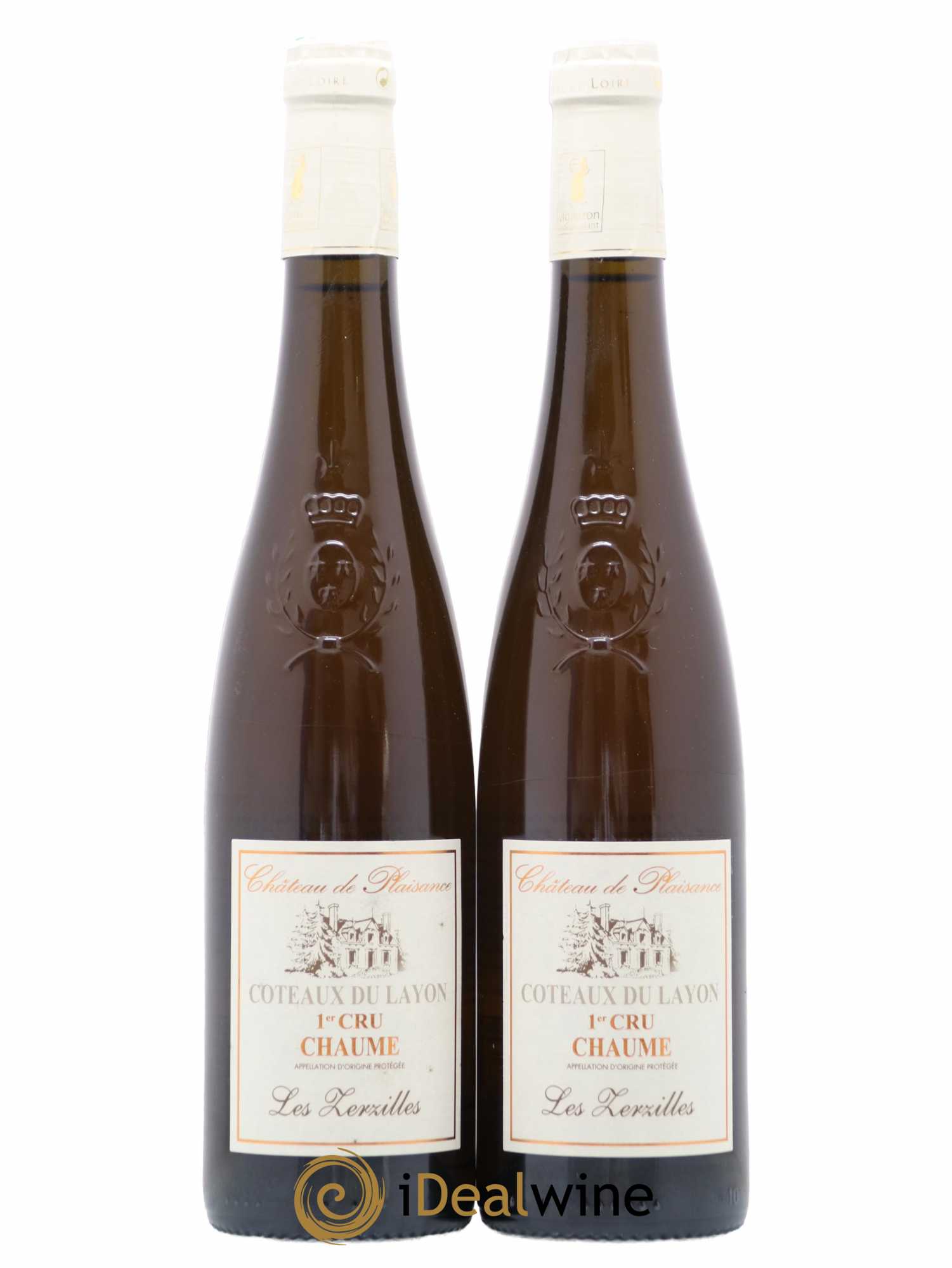 Coteaux du Layon 1er Cru Chaume les Zerzilles Château Plaisance 50cl 2011 - Lotto di 2 bottiglie - 0