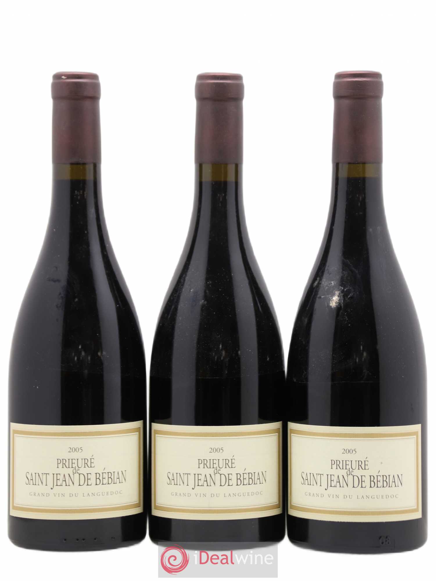 Languedoc Prieuré St-Jean de Bébian 2005 - Lot de 3 bouteilles - 0