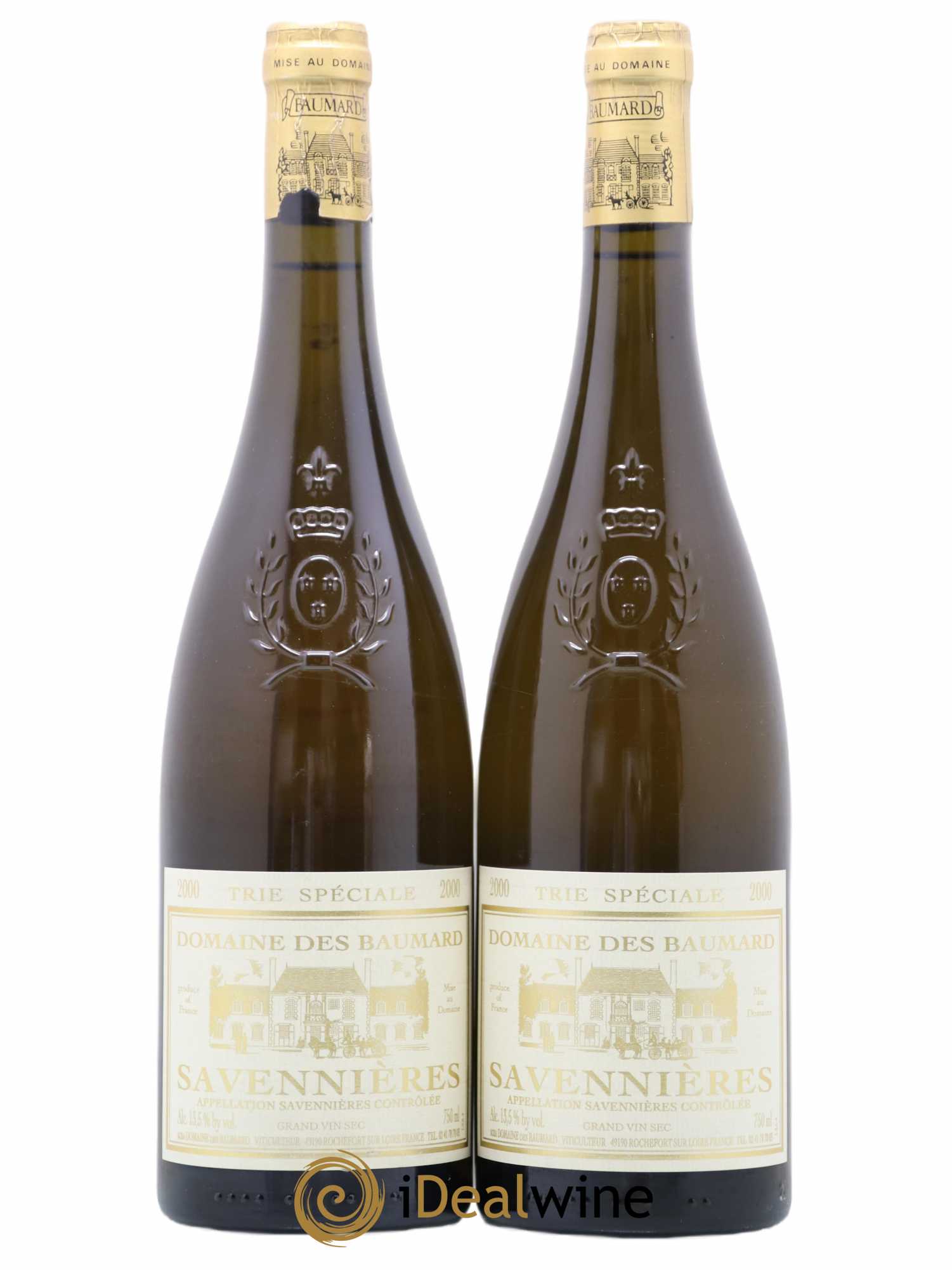 Savennières Trie Spéciale Baumard (Domaine des) 2000 - Lot de 2 bouteilles - 0
