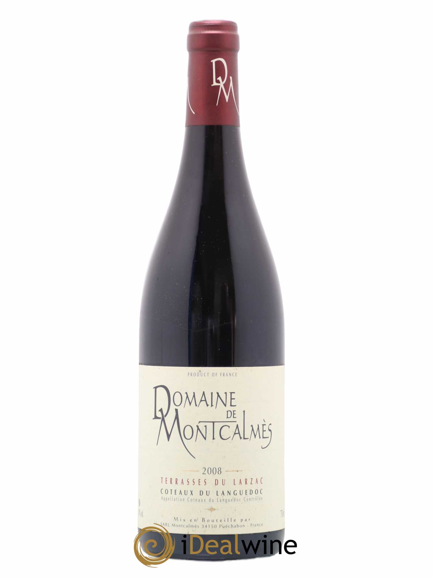 Coteaux du Languedoc Domaine de Montcalmès Frédéric Pourtalié 2008 - Lot de 1 bouteille - 0