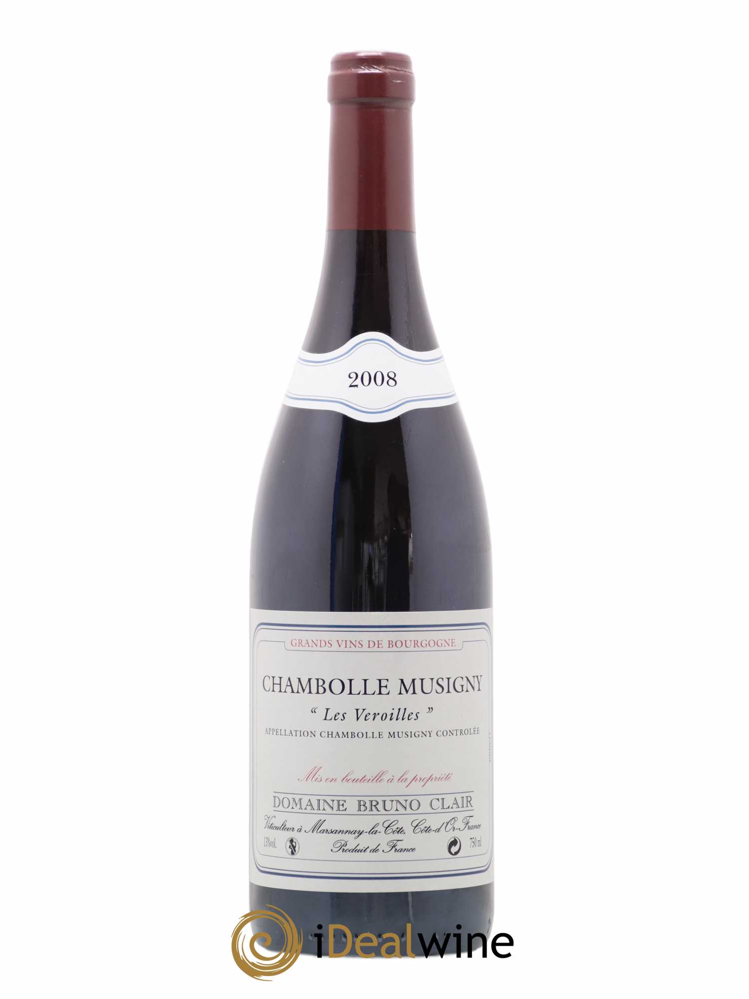 Chambolle-Musigny Les Veroilles Bruno Clair (Domaine) 2008 - Lot de 1 bouteille - 0