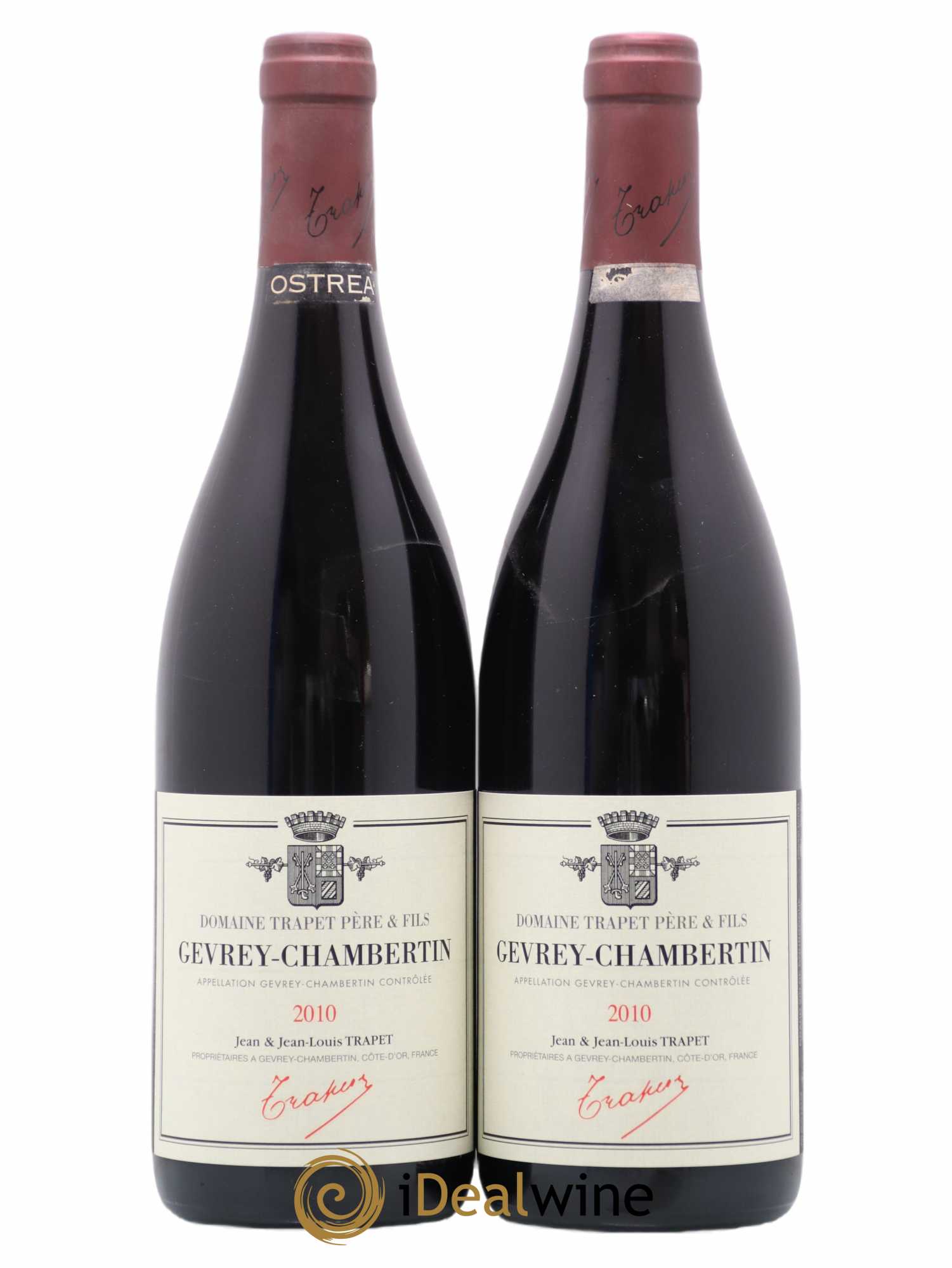 Gevrey-Chambertin Ostrea Domaine Trapet 2010 - Lot de 2 bouteilles - 0