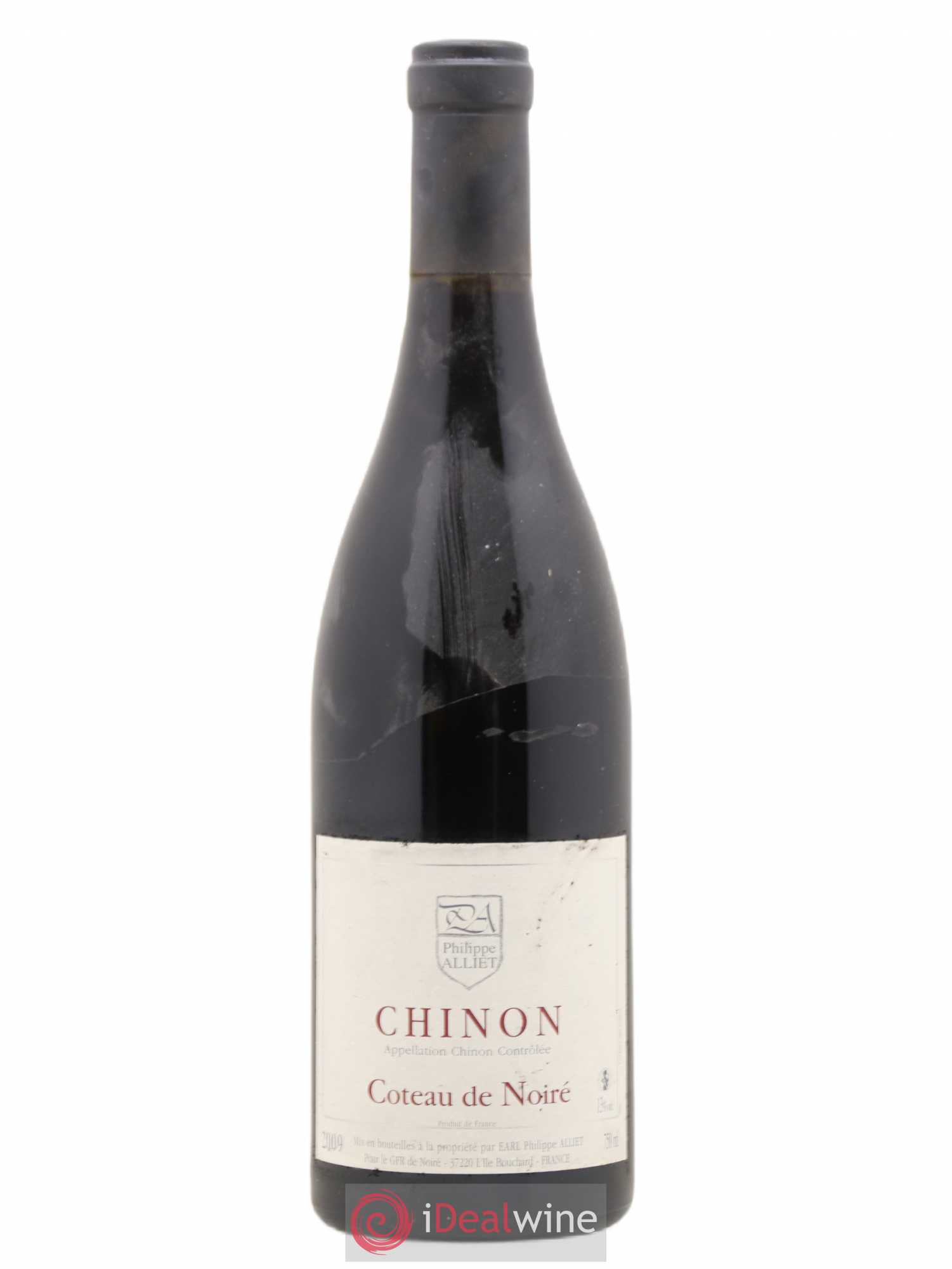Chinon Coteau de Noiré Philippe Alliet 2009 - Lot de 1 bouteille - 0
