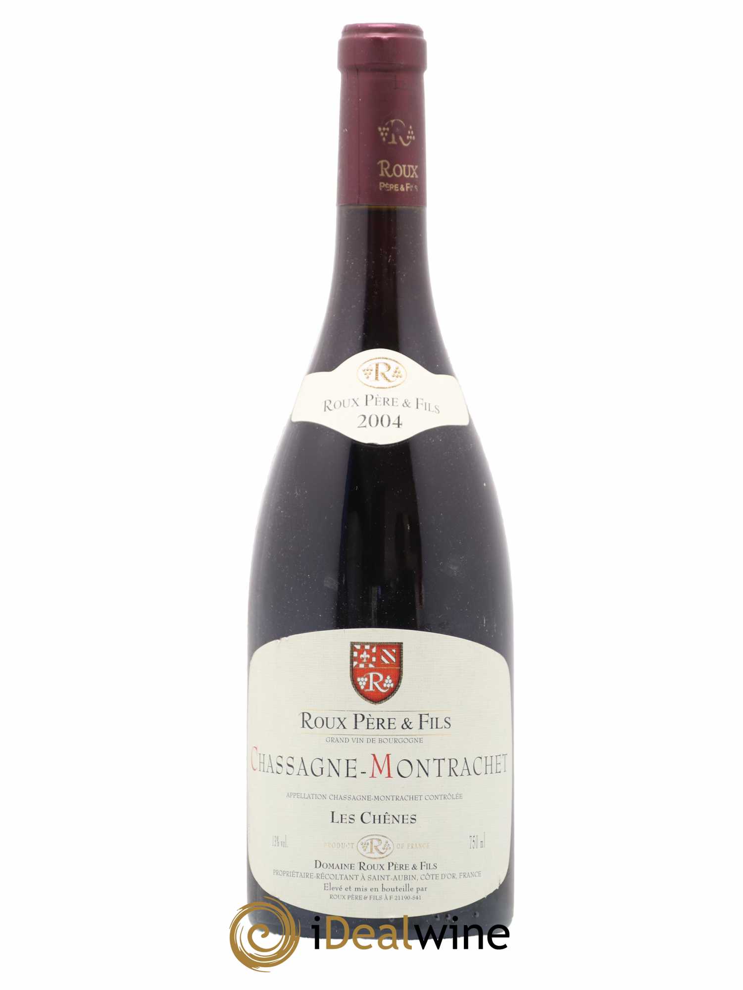 Chassagne-Montrachet Les Chenes Roux Pere Et Fils 2004 - Lot de 1 bouteille - 0