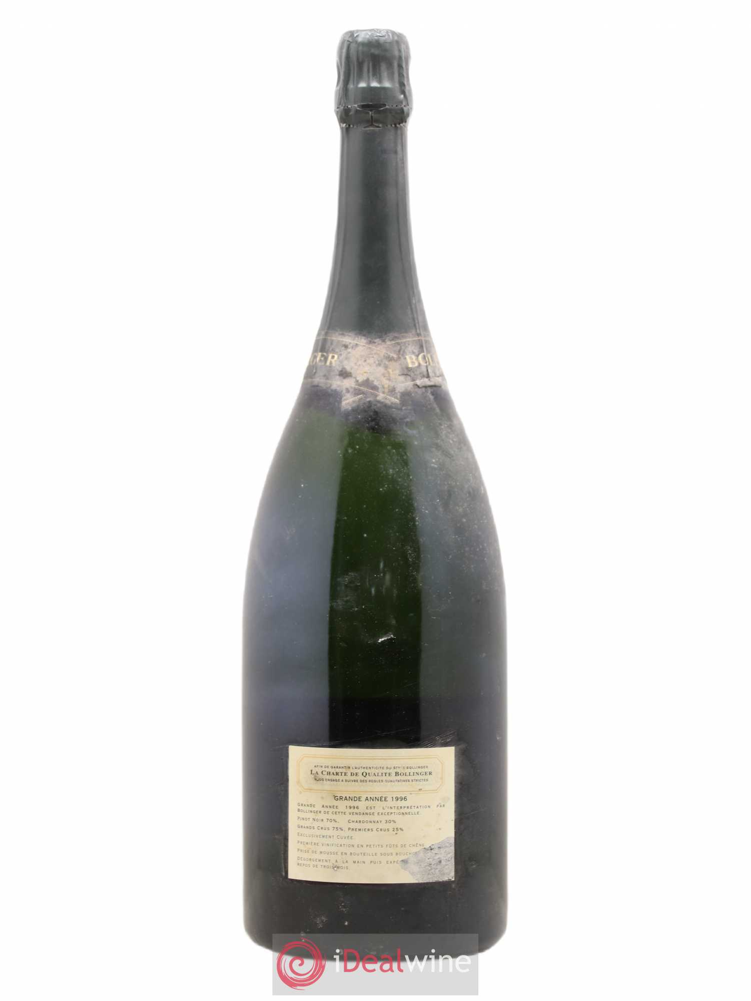 La Grande Année Brut Bollinger 1996 - Lot de 1 magnum - 1