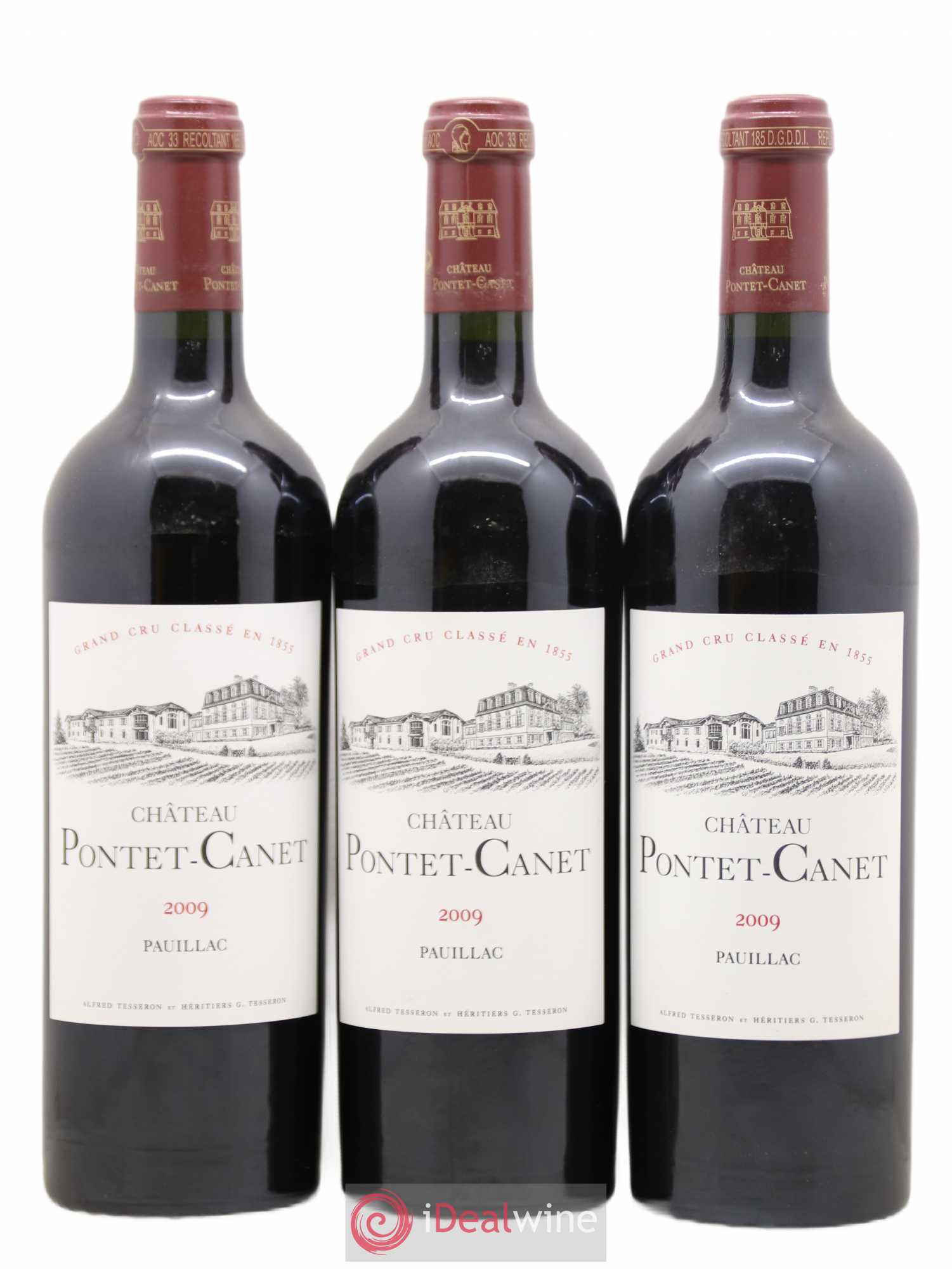 Château Pontet Canet 5ème Grand Cru Classé 2009 - Lot de 12 bouteilles - 7