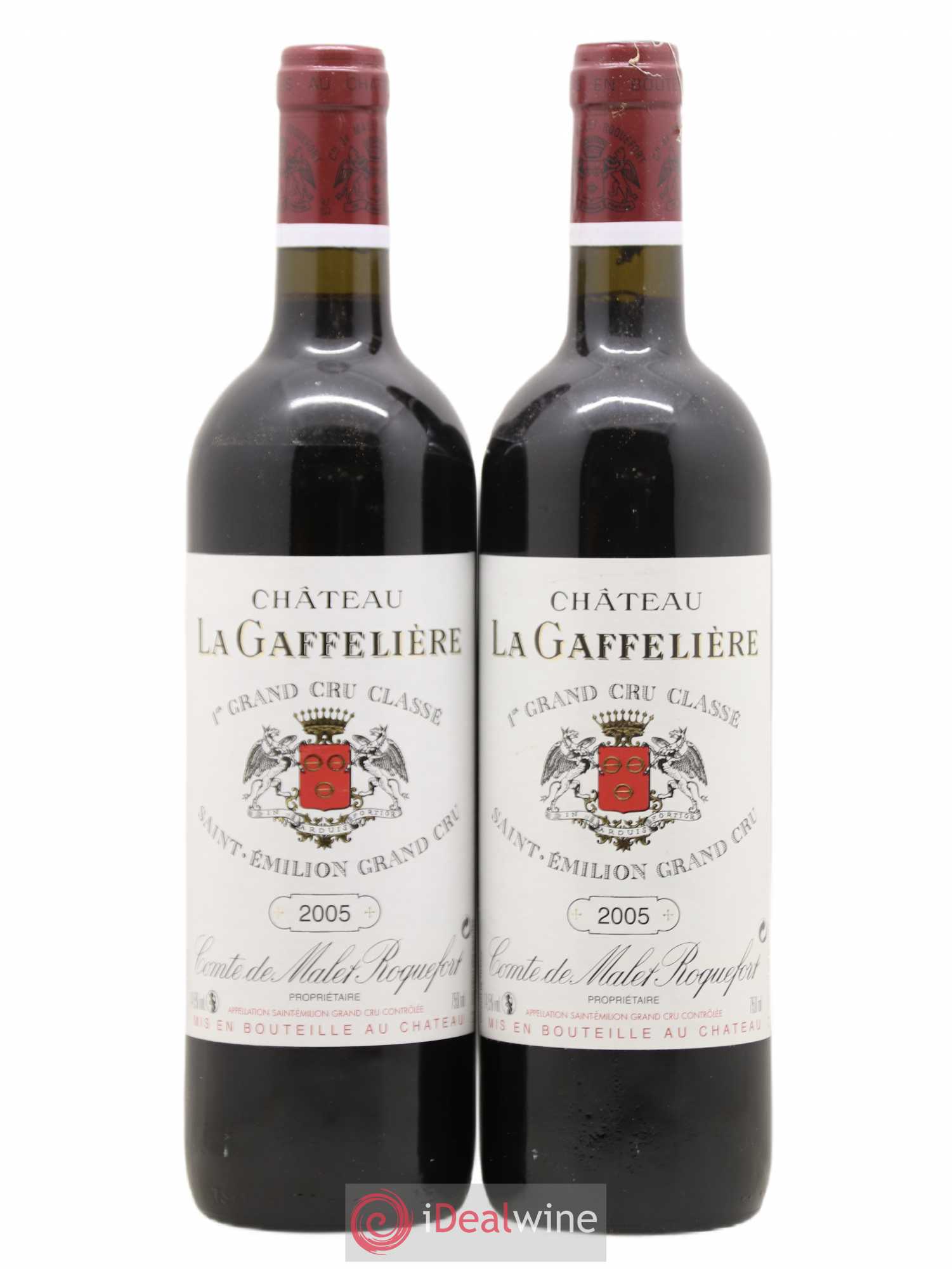 Château la Gaffelière 1er Grand Cru Classé B 2005 - Lot de 2 bouteilles - 0