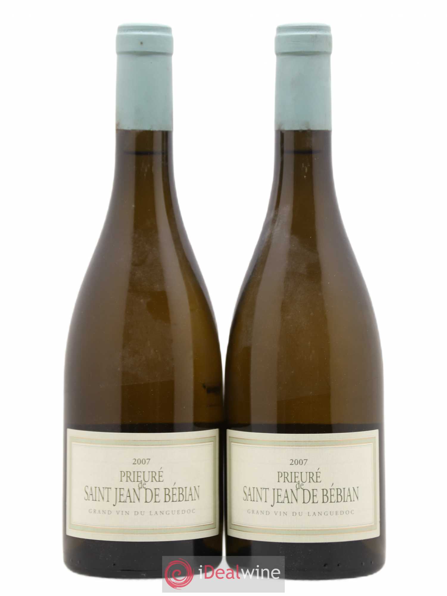 Coteaux du Languedoc Prieuré de St Jean de Bébian Chantal Lecouty et Jean Claude Le Brun 2007 - Posten von 2 Flaschen - 0
