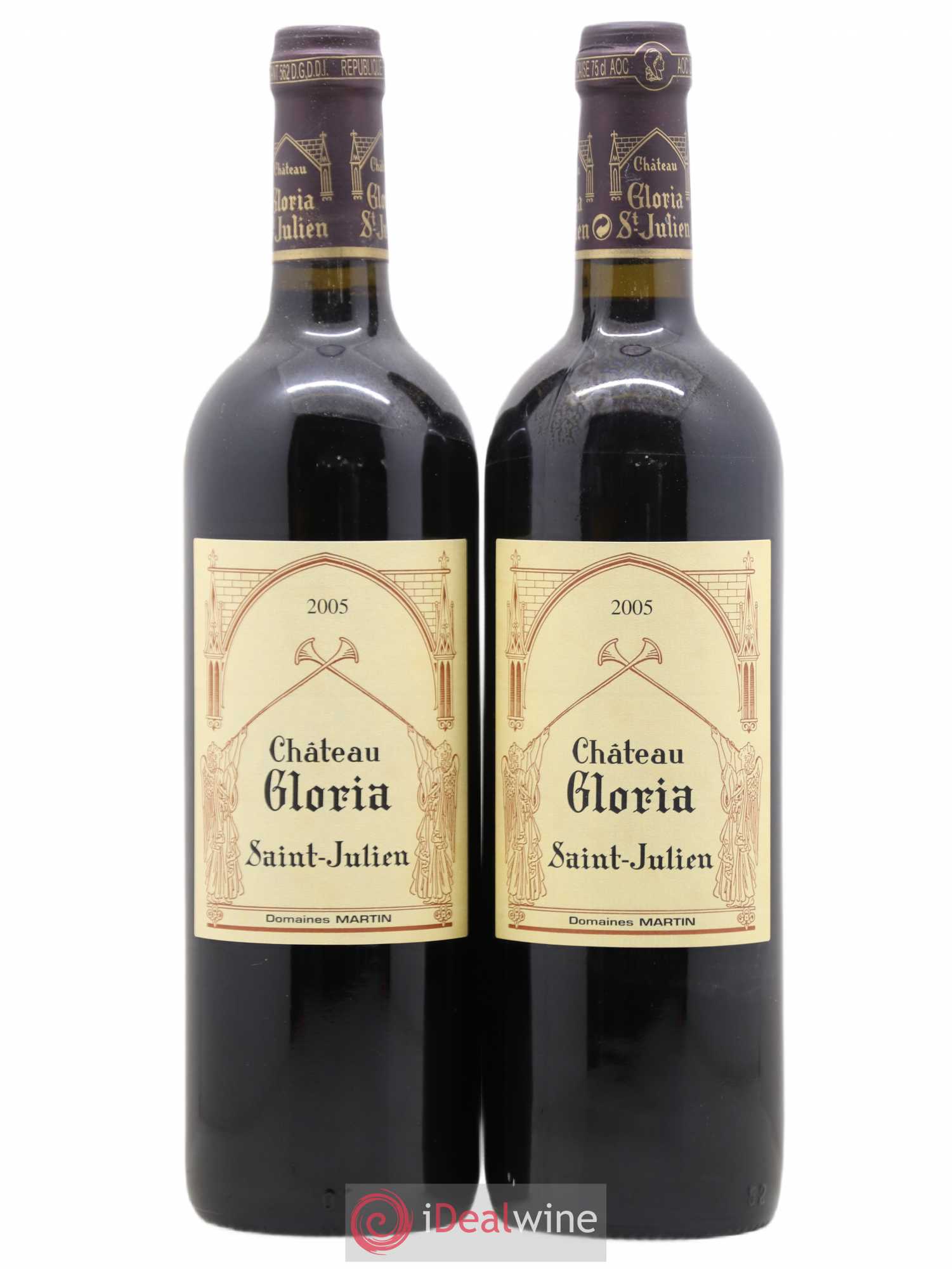 Château Gloria 2005 - Lot de 2 bouteilles - 0