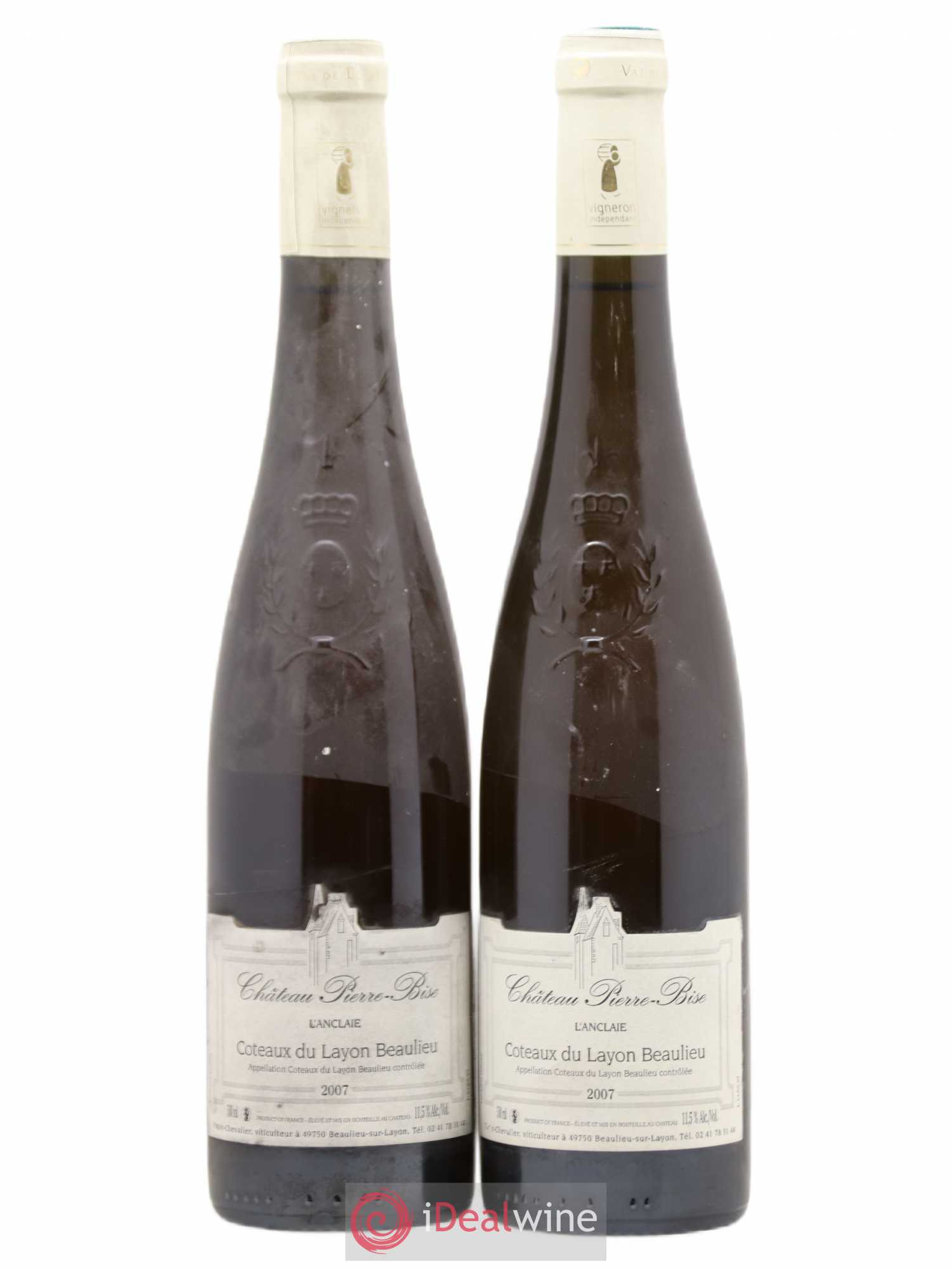 Coteaux du Layon Beaulieu L'Anclaie Château Pierre-Bise 50cl 2007 - Lotto di 2 bottiglie - 0