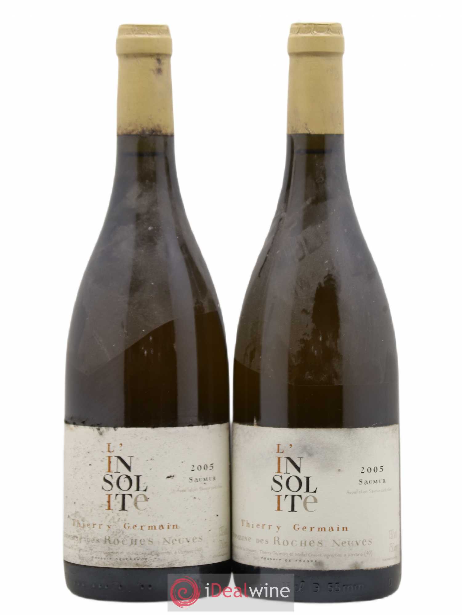 Saumur Insolite Domaine des Roches Neuves - Thierry Germain 2005 - Lot de 2 bouteilles - 0