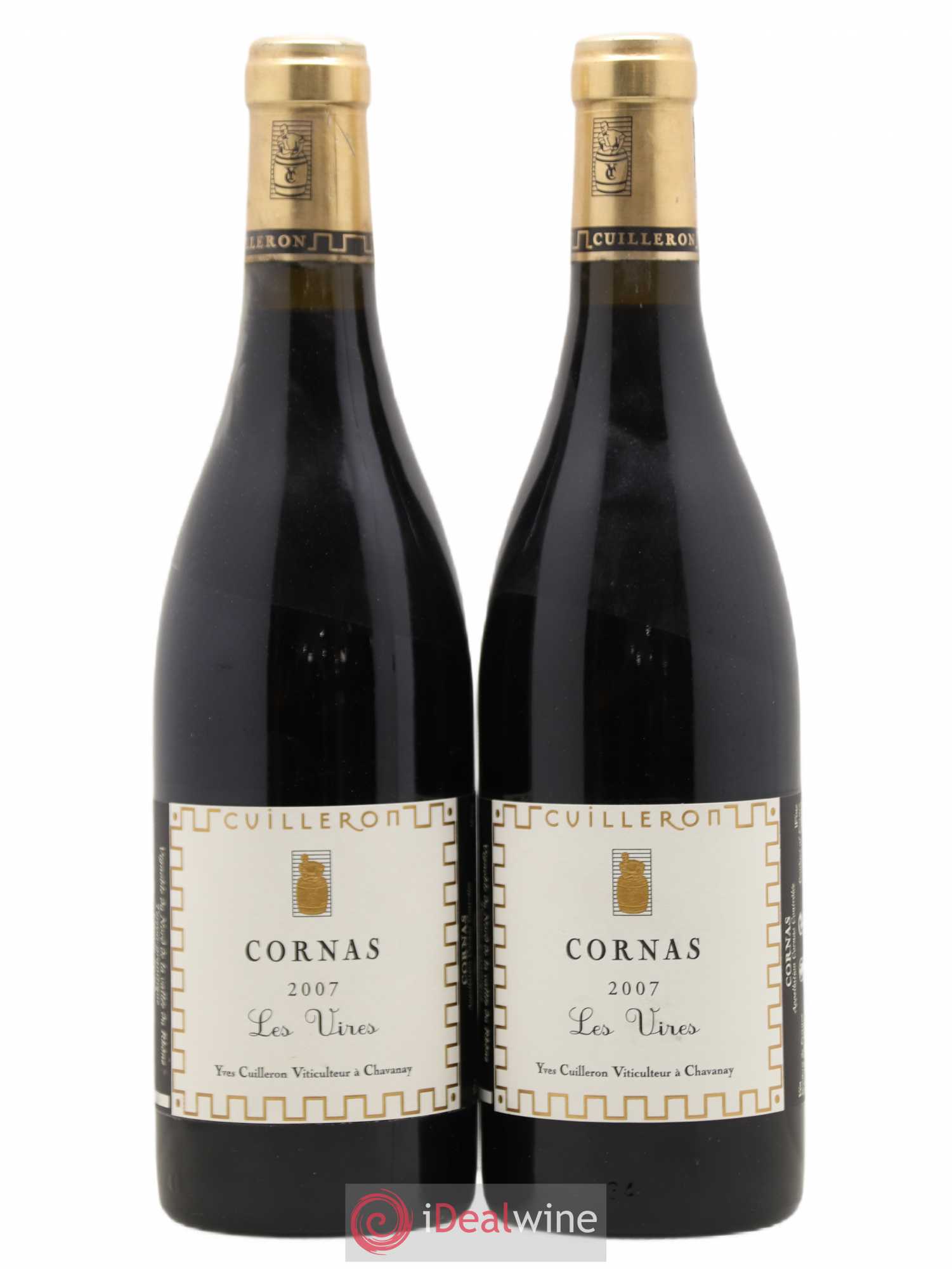 Cornas Les Vires Yves Cuilleron (Domaine) 2007 - Lot de 2 bouteilles - 0