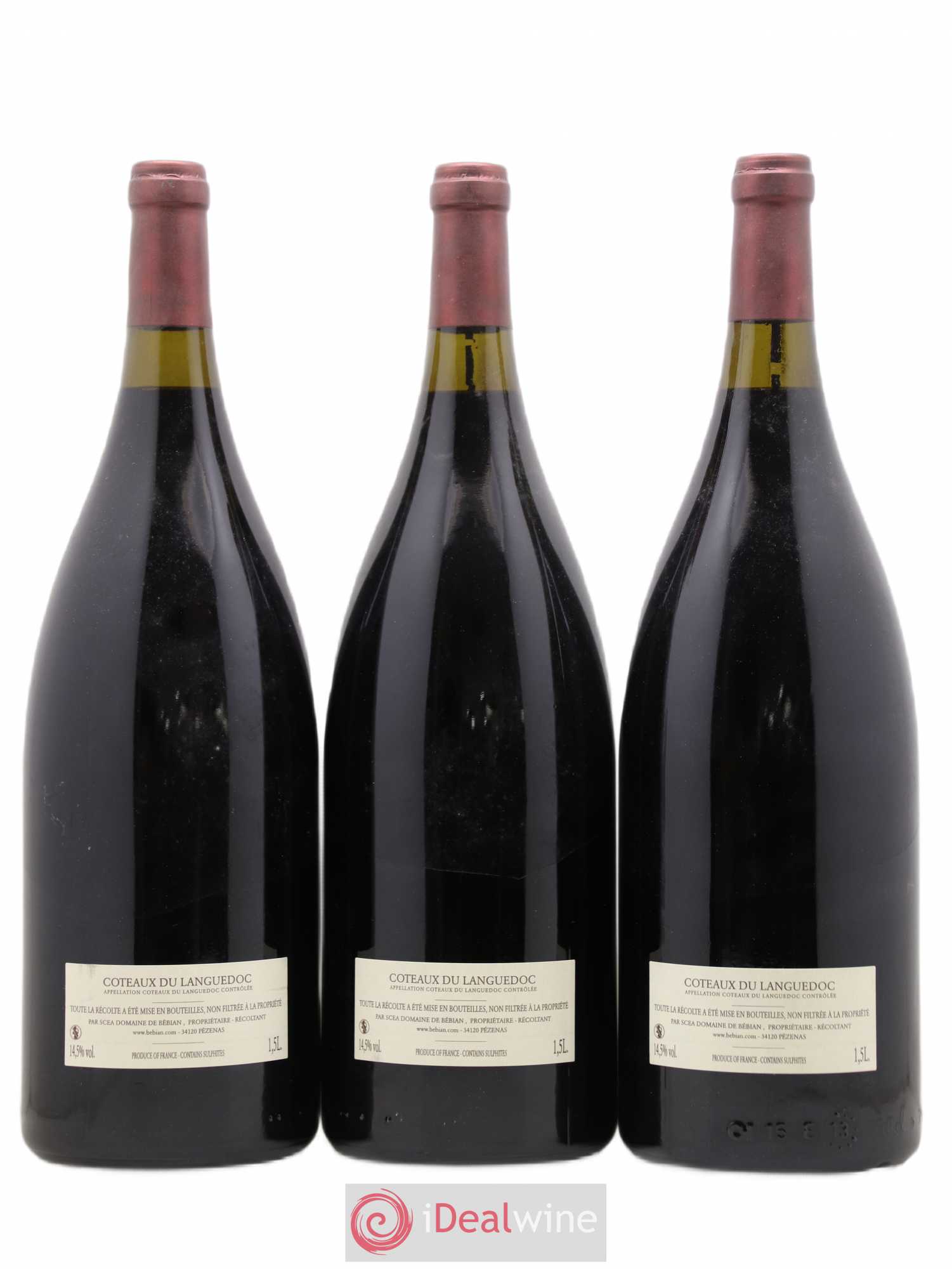 Languedoc Prieuré St-Jean de Bébian 2007 - Lot de 3 magnums - 1