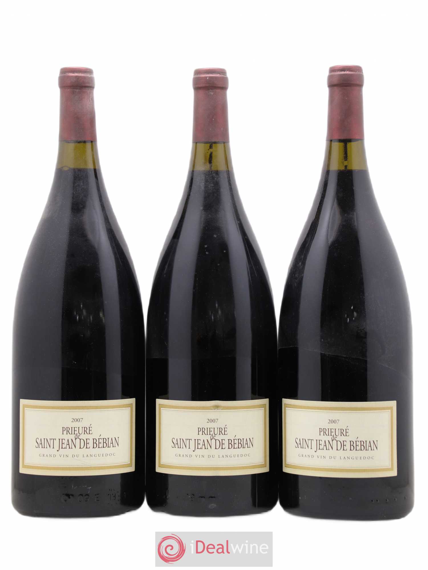 Languedoc Prieuré St-Jean de Bébian 2007 - Lot de 3 magnums - 0