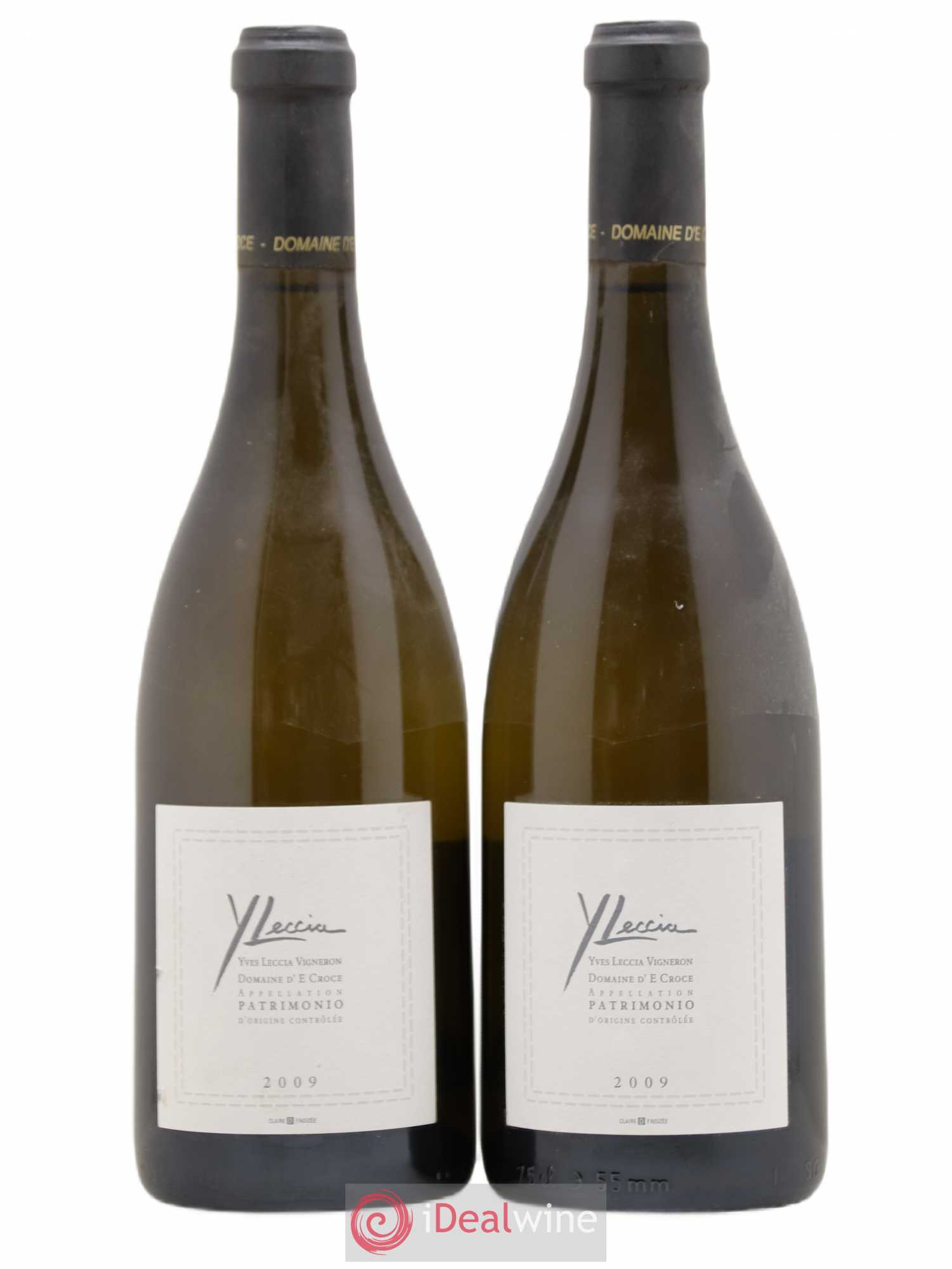 Patrimonio E. Croce Yves Leccia (Domaine) 2009 - Lot de 2 bouteilles - 0
