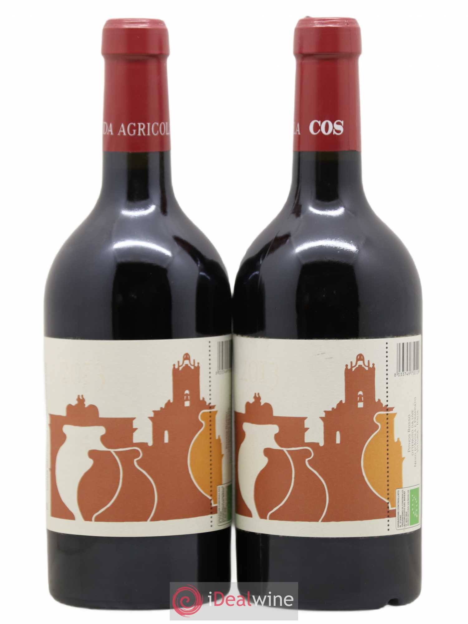 Vittoria Rosso DOC Azienda Agricola Cos Pithos 2013 - Lot de 2 bouteilles - 0