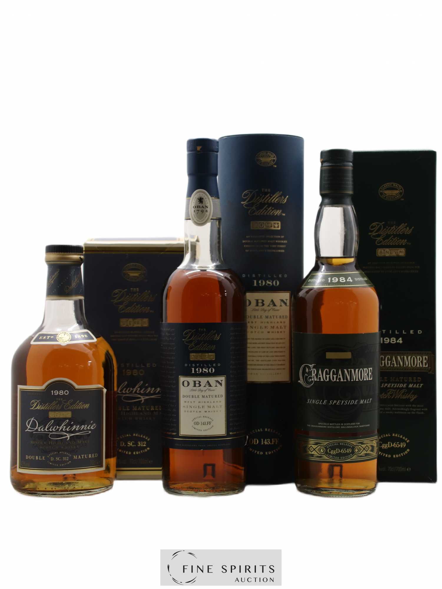 The Distiller's Edition Of. Coffret 6 bottles & 6 glasses Special Release - Limited Edition - Lot de 6 bouteilles - 2