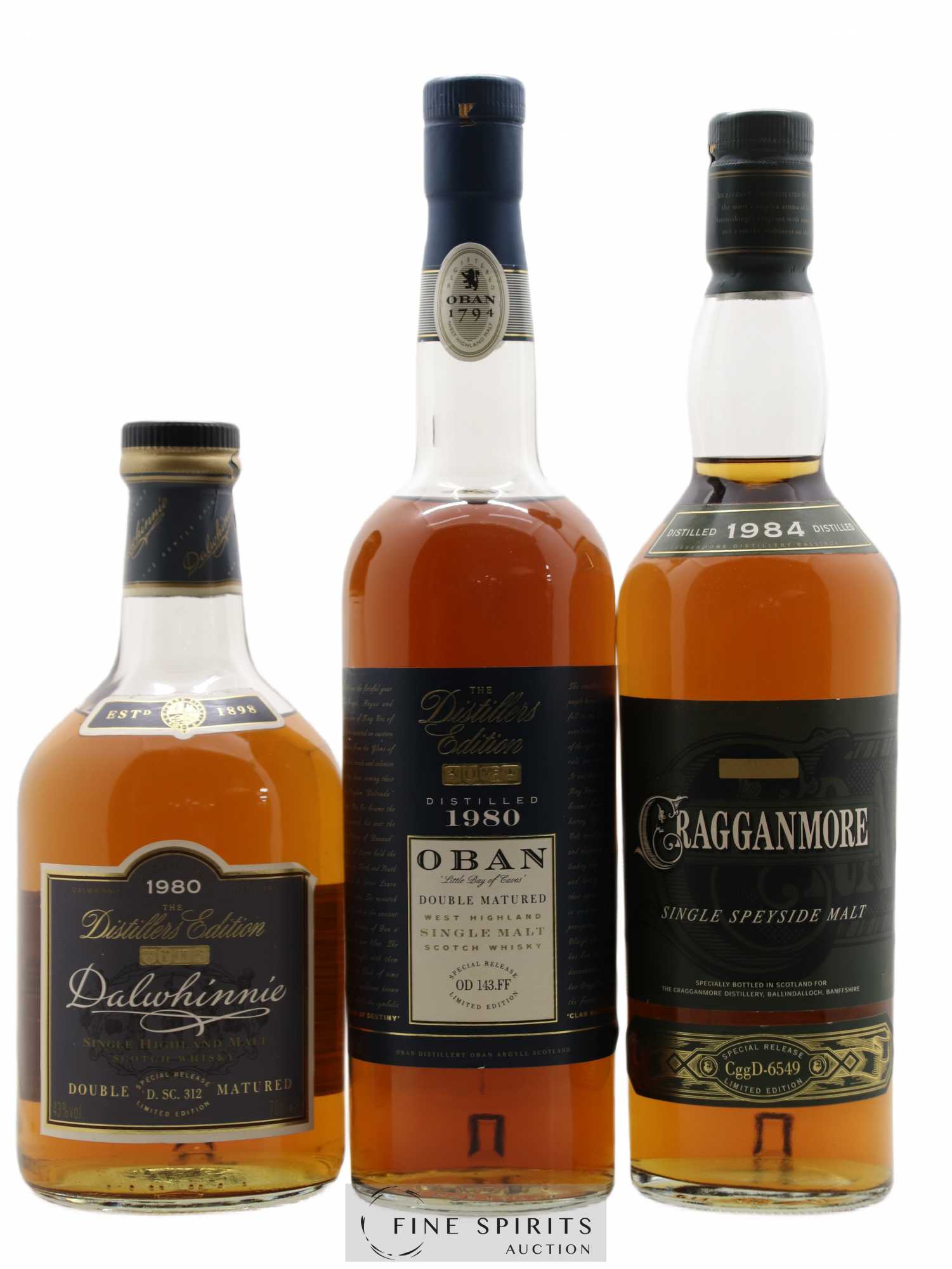 The Distiller's Edition Of. Coffret 6 bottles & 6 glasses Special Release - Limited Edition - Lot de 6 bouteilles - 3