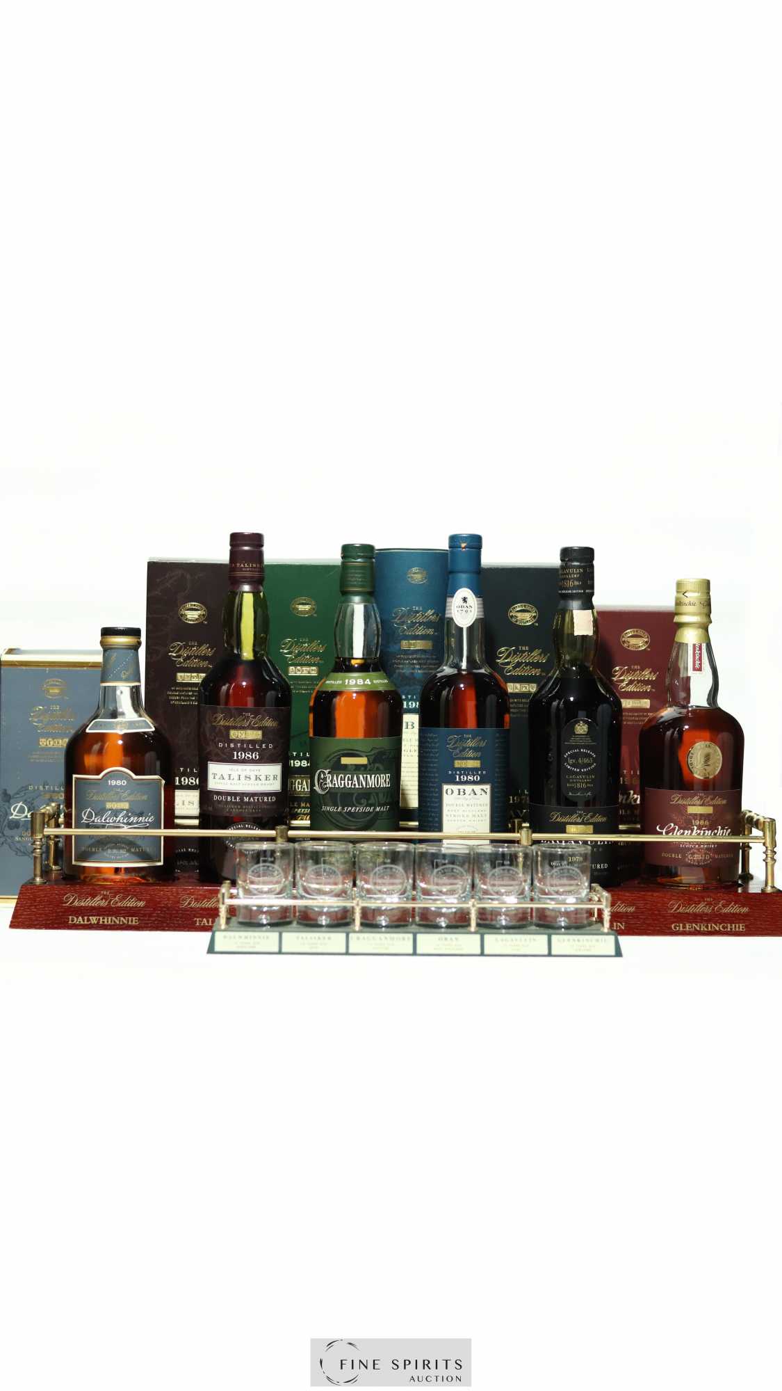 The Distiller's Edition Of. Coffret 6 bottles & 6 glasses Special Release - Limited Edition - Lot de 6 bouteilles - 0